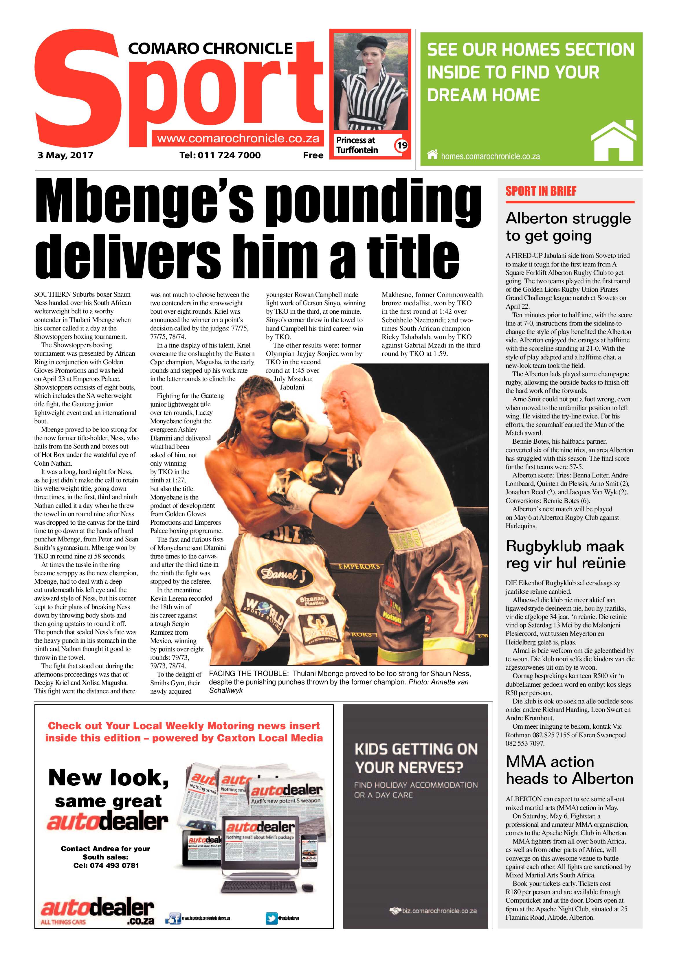 Comaro Chronicle 03 May 2017 page 20