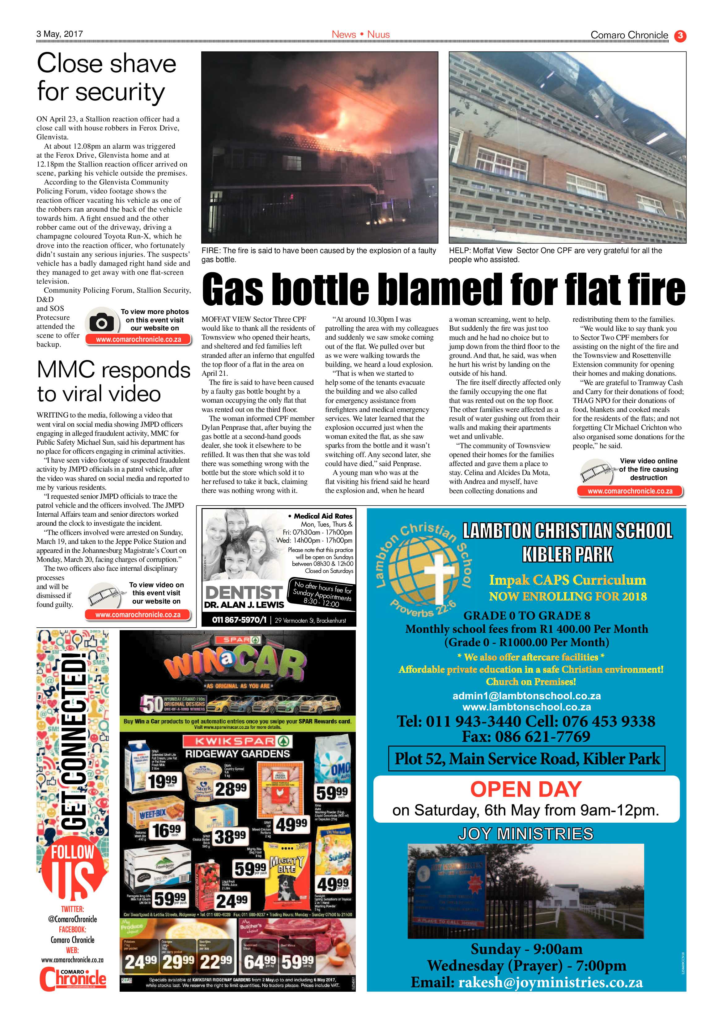 Comaro Chronicle 03 May 2017 page 3