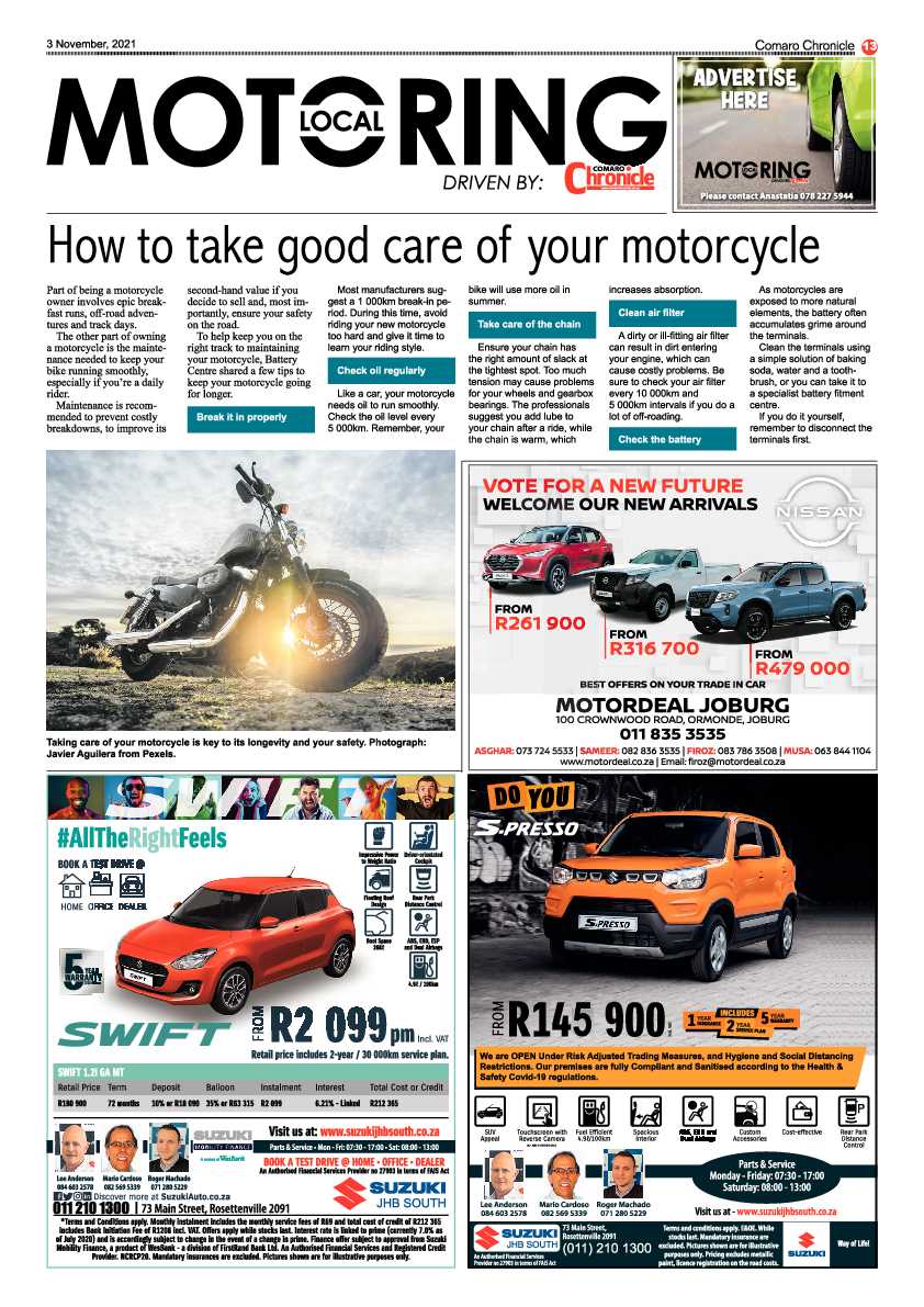 Comaro Chronicle 03 November 2021 page 15