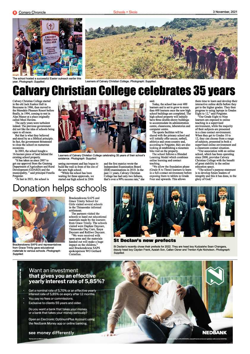 Comaro Chronicle 03 November 2021 page 8