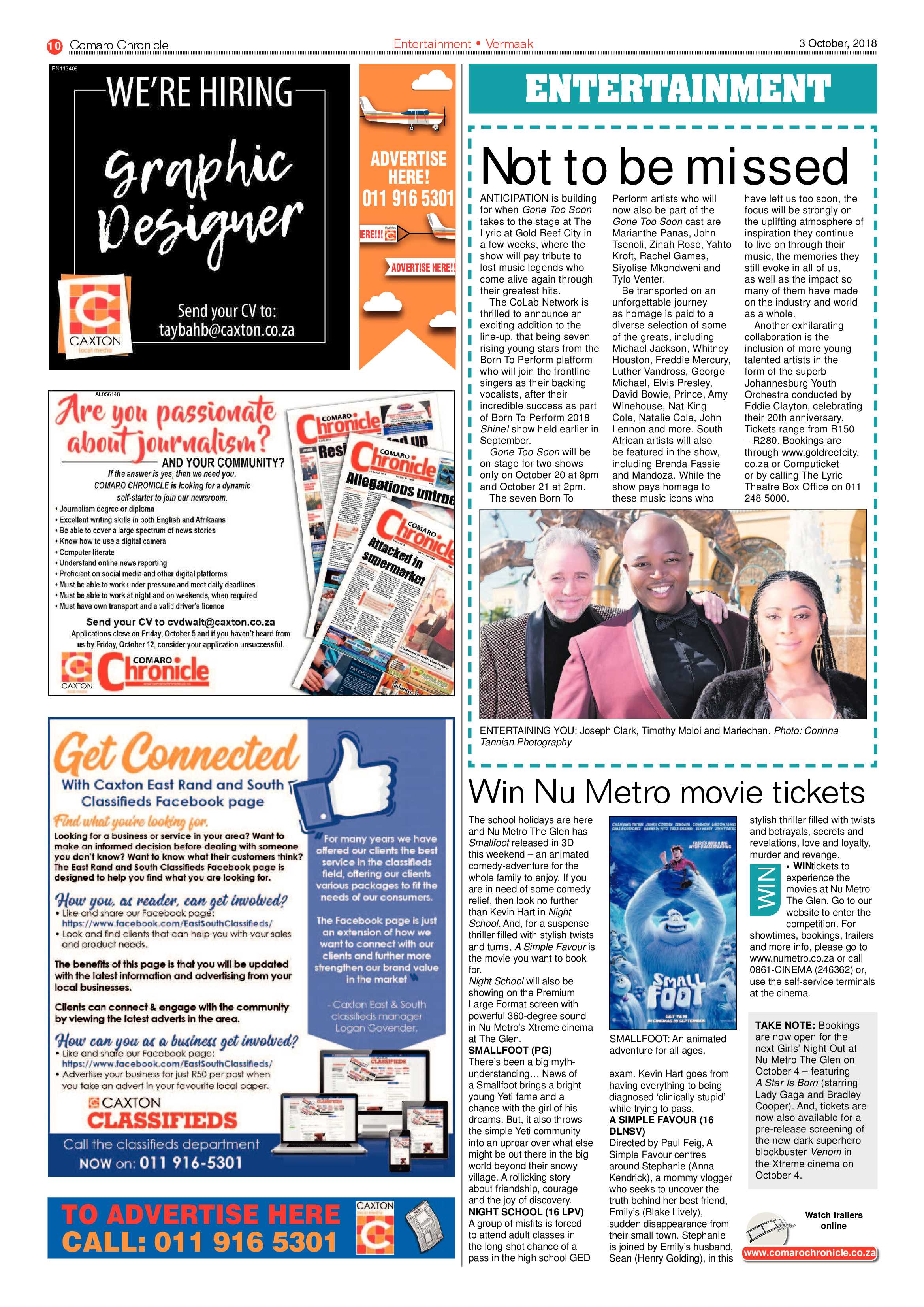 Comaro Chronicle 03 October 2018 page 10