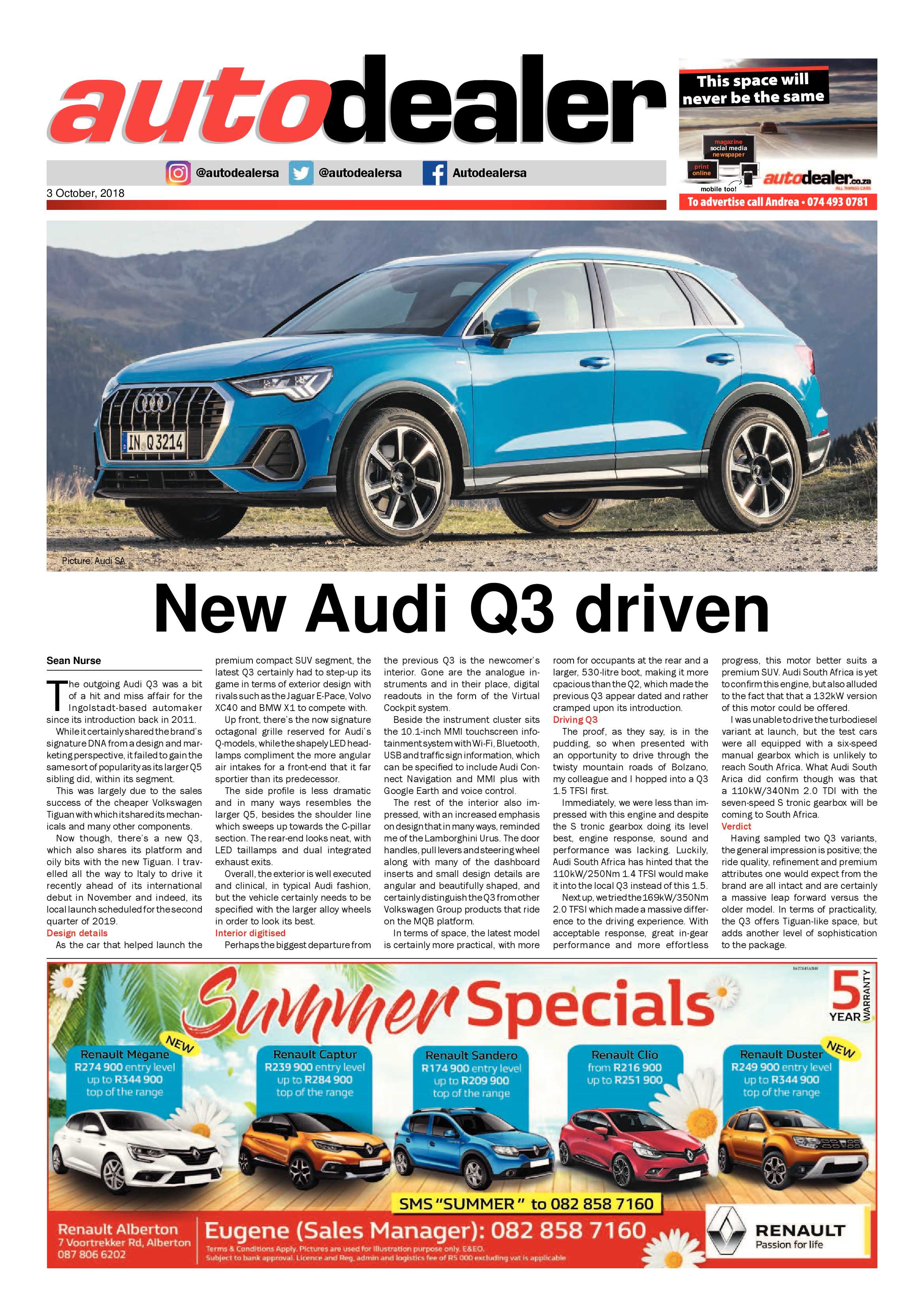 Comaro Chronicle 03 October 2018 page 11
