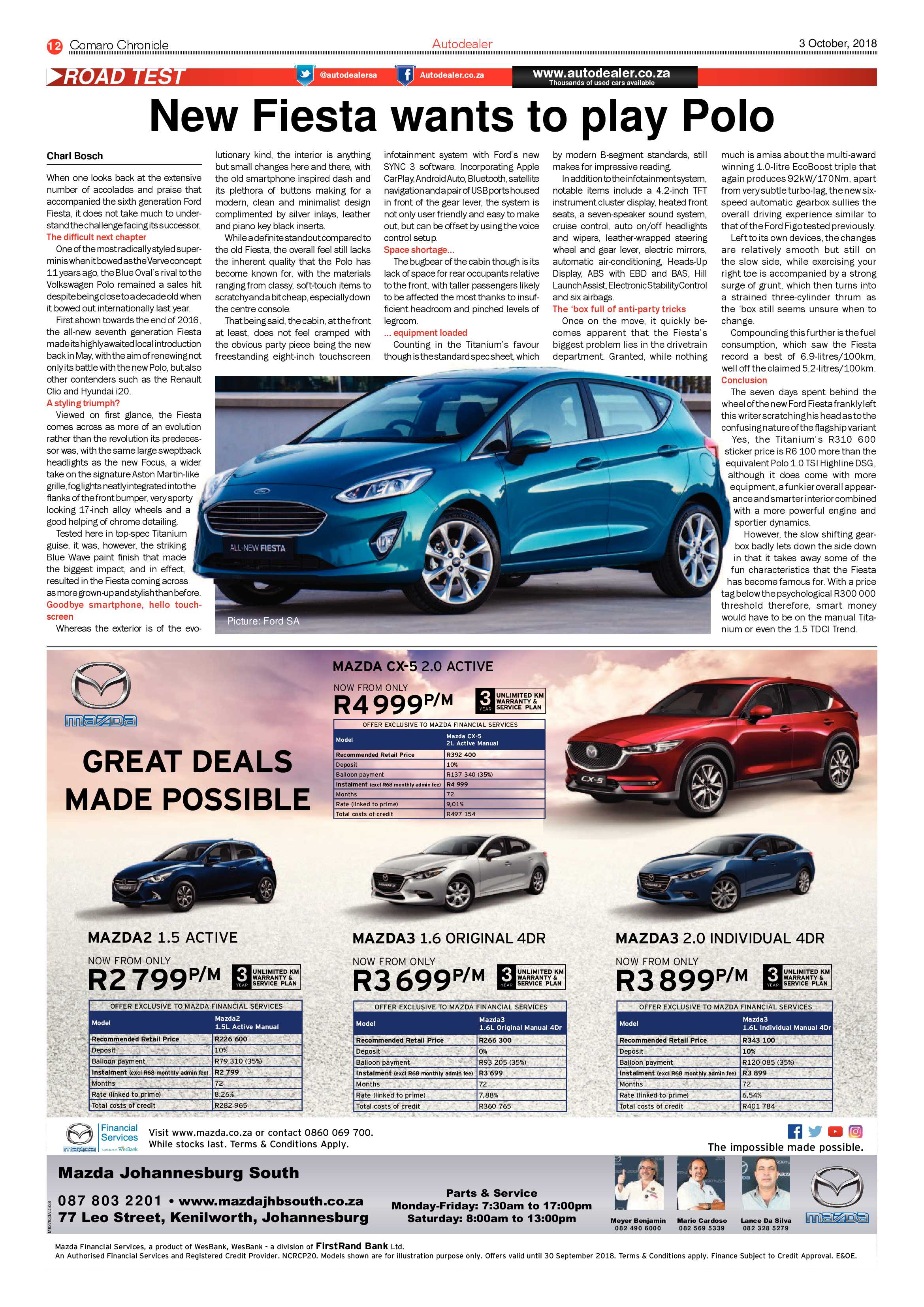 Comaro Chronicle 03 October 2018 page 12