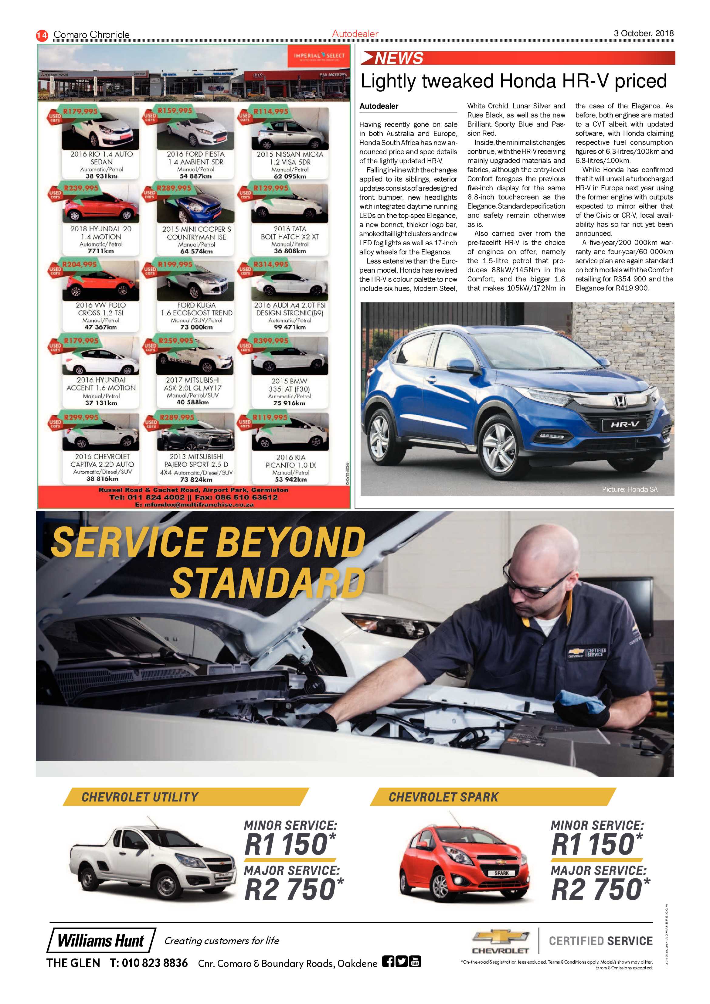 Comaro Chronicle 03 October 2018 page 14
