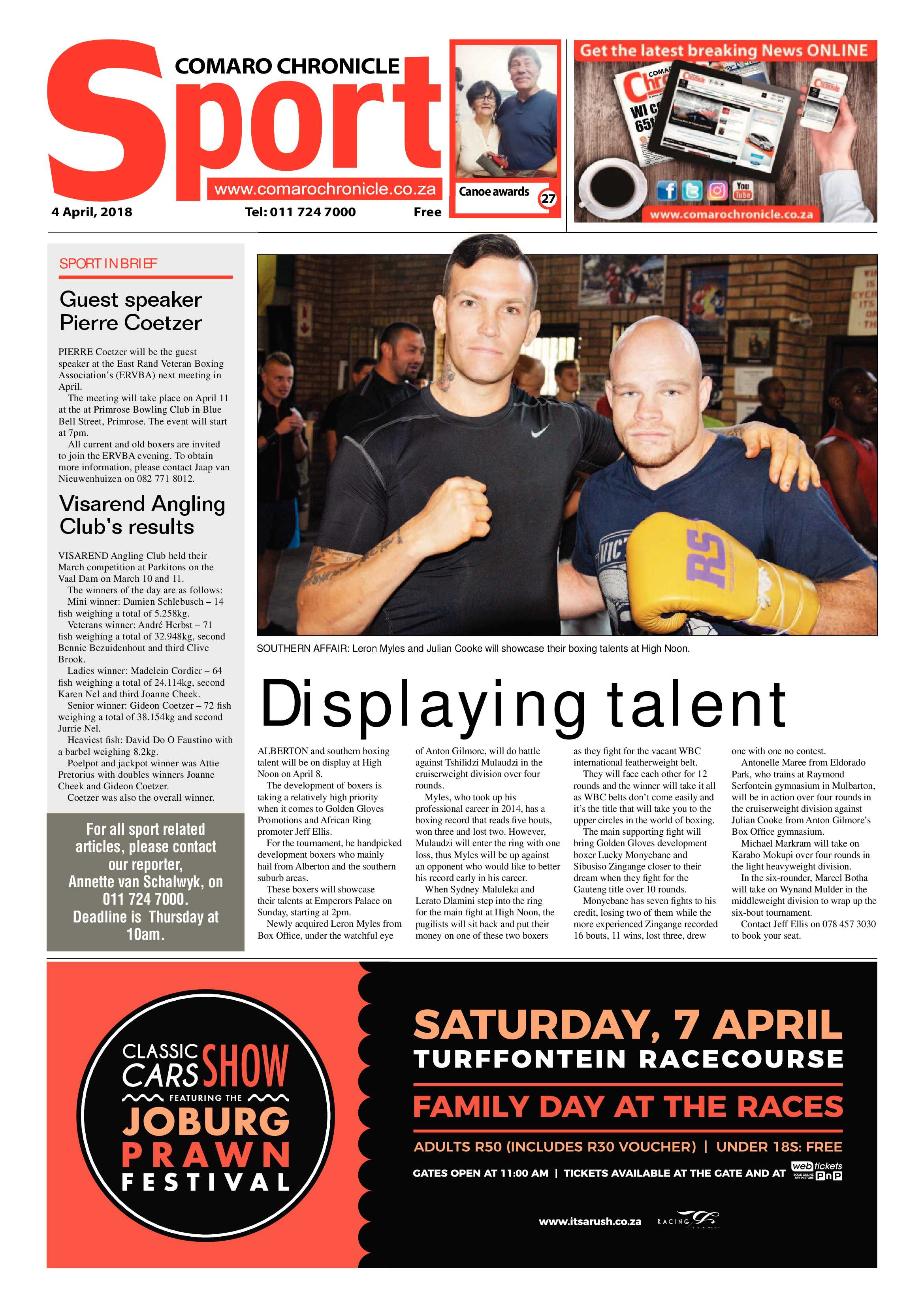 Comaro Chronicle 04 April 2018 page 28