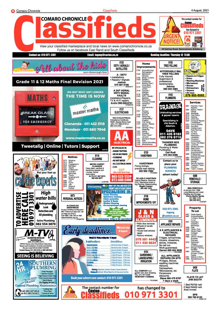 Comaro Chronicle 04 August 2021 page 6