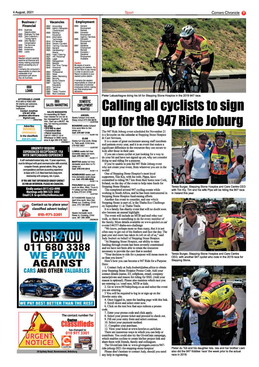 Comaro Chronicle 04 August 2021 page 7