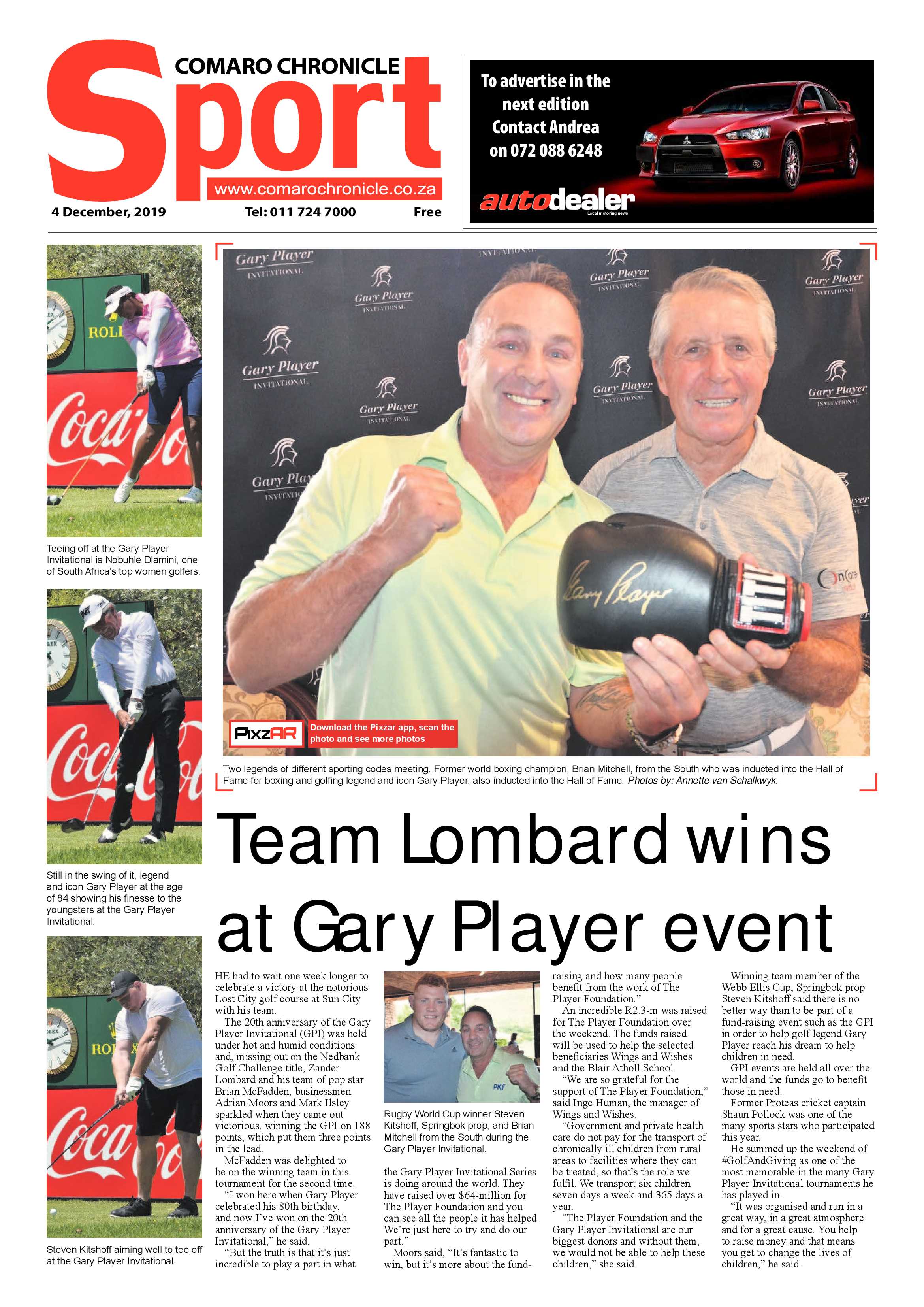 Comaro Chronicle 04 December 2019 page 20