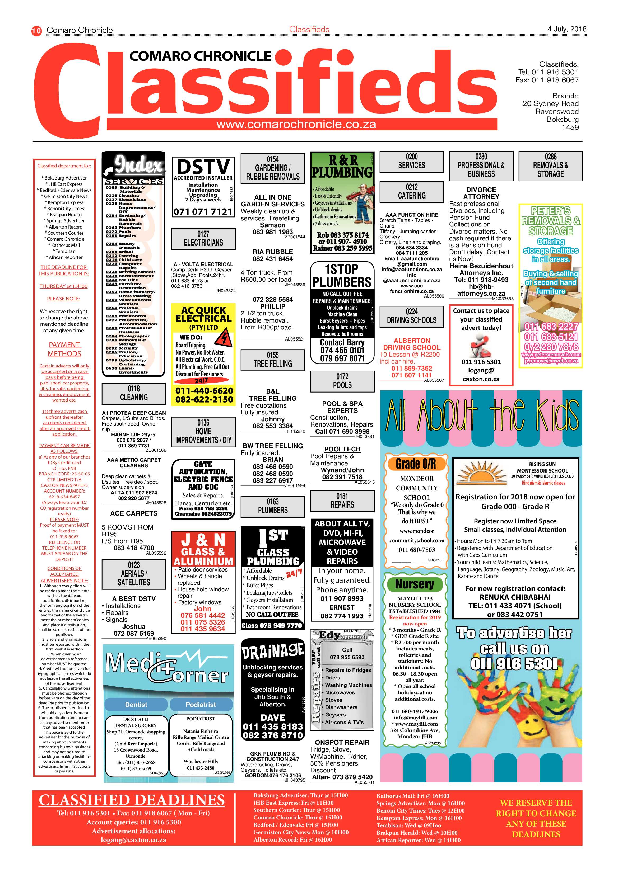 Comaro Chronicle 04 July 2018 page 10