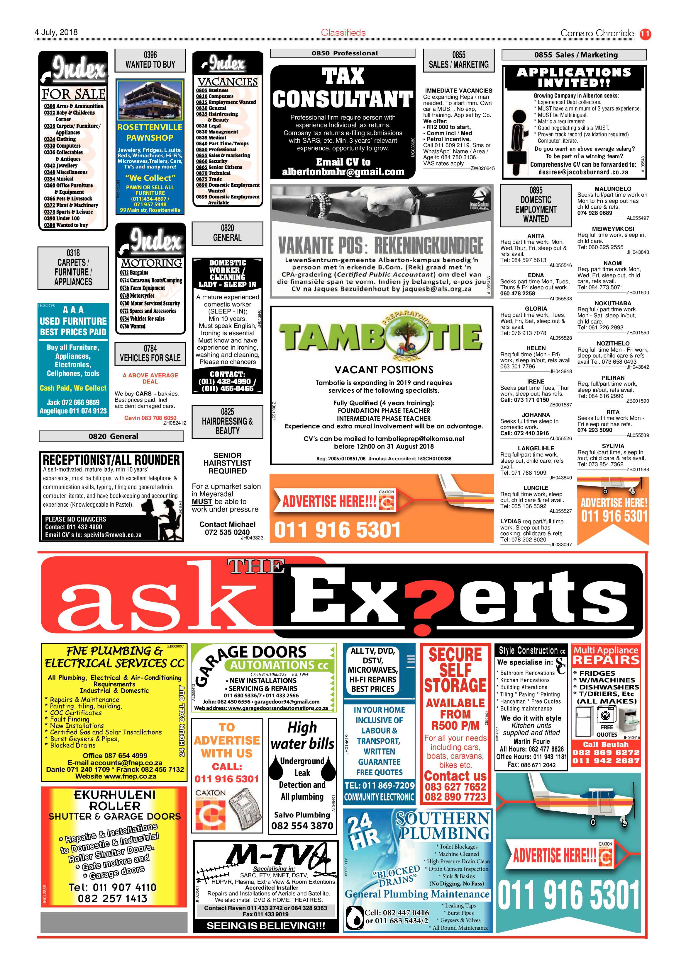 Comaro Chronicle 04 July 2018 page 11