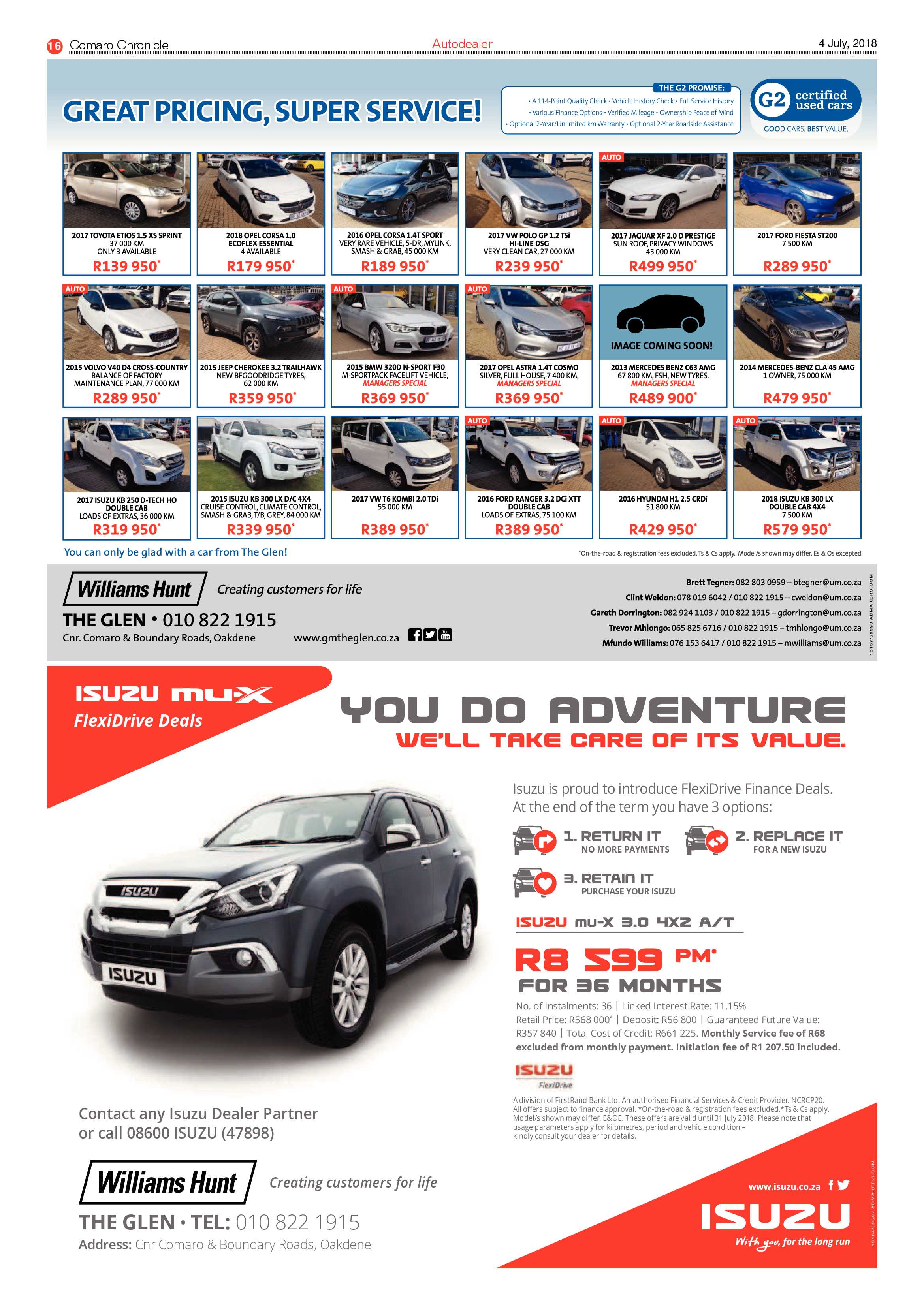 Comaro Chronicle 04 July 2018 page 16