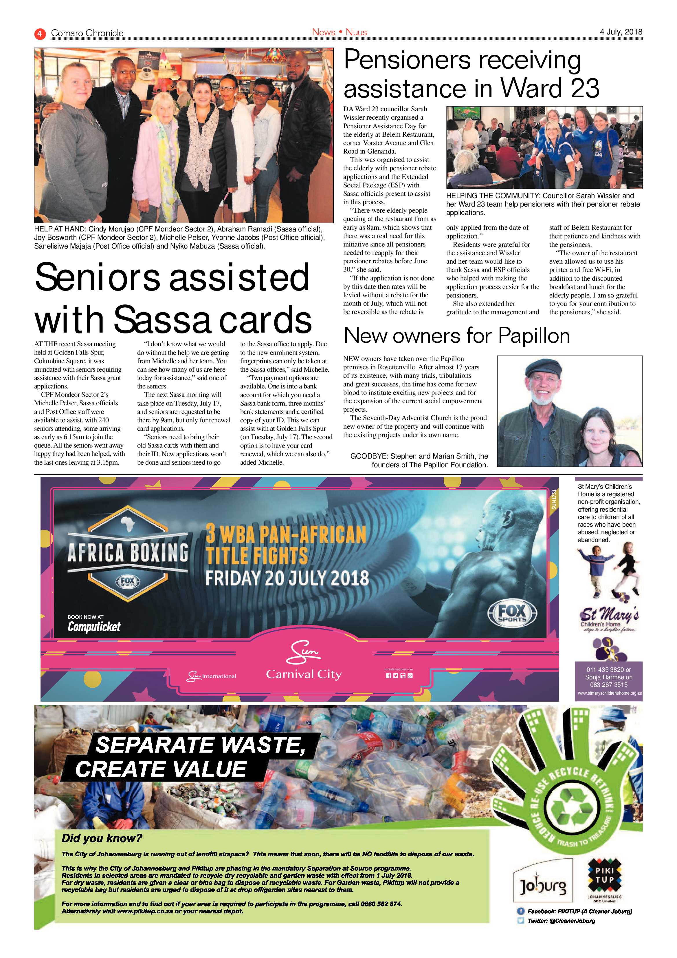 Comaro Chronicle 04 July 2018 page 4