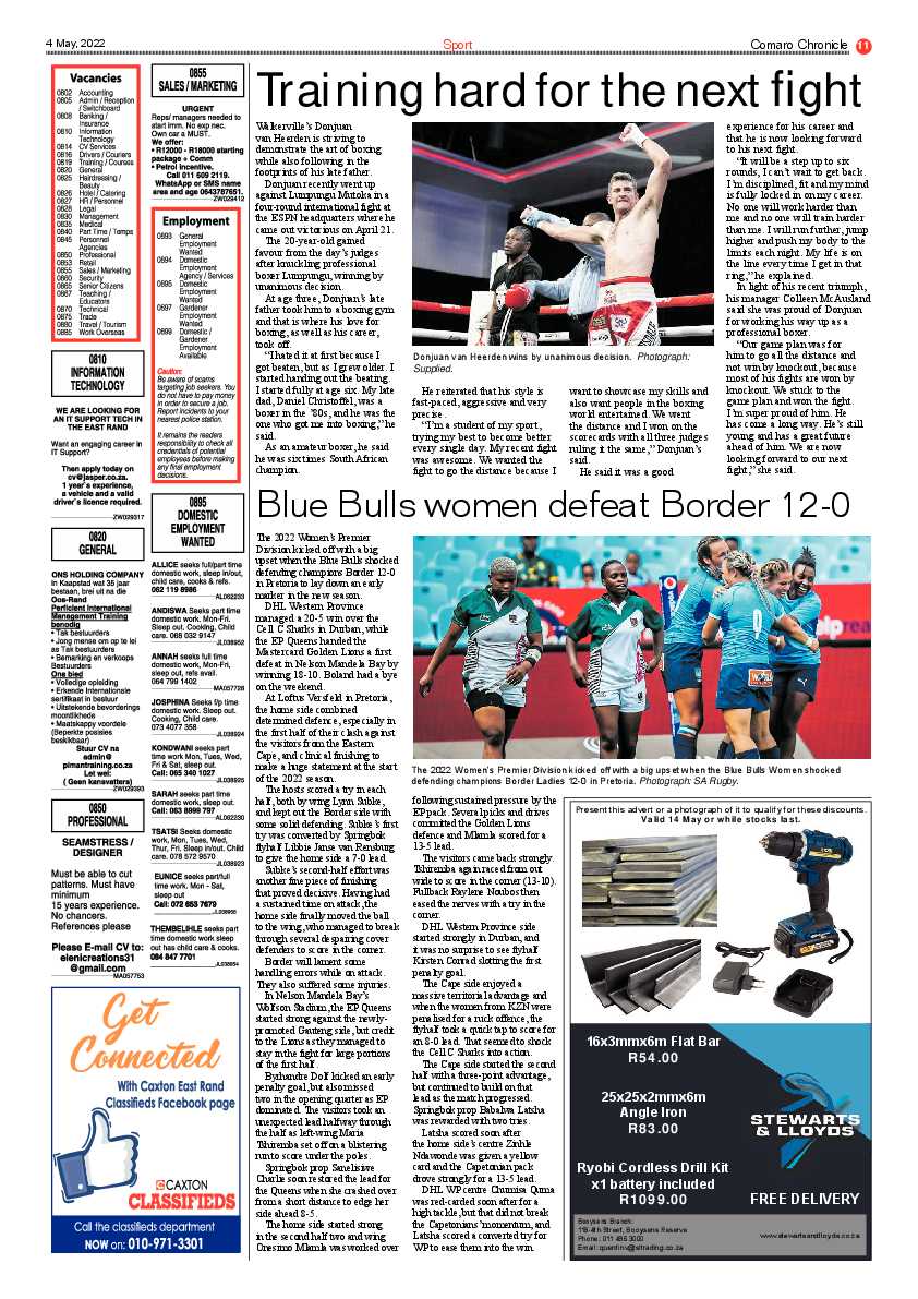 Comaro Chronicle 04 May 2022 page 13