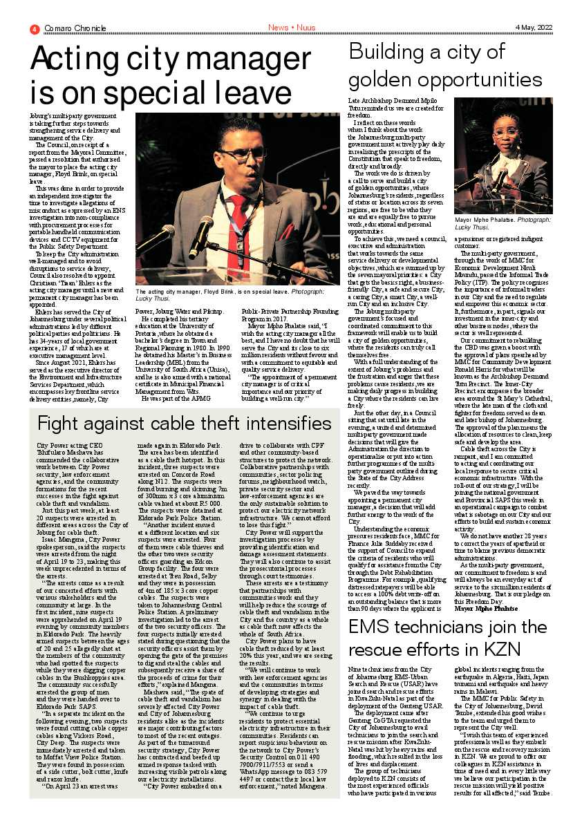 Comaro Chronicle 04 May 2022 page 6
