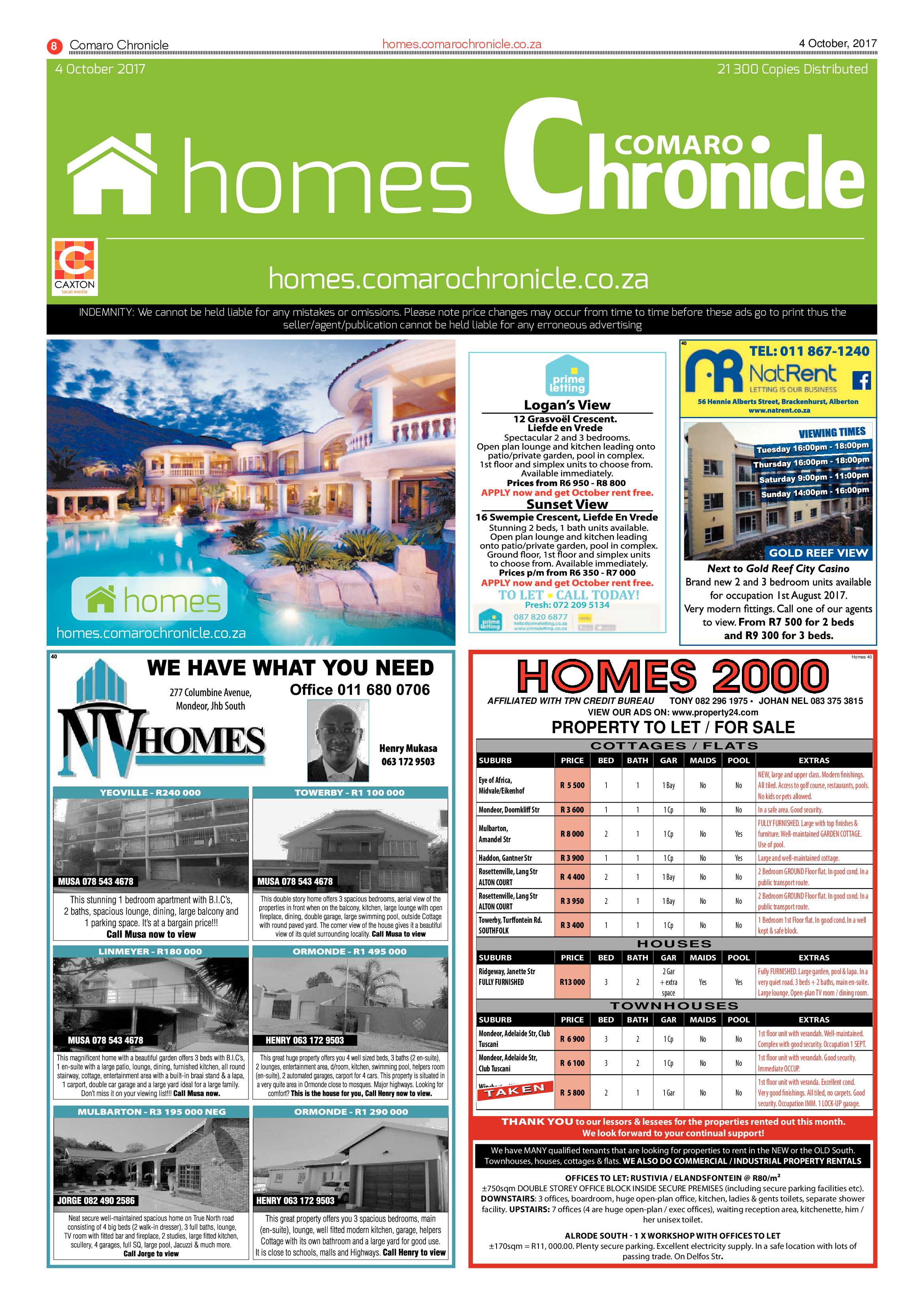 Comaro Chronicle 04 October 2017 page 8