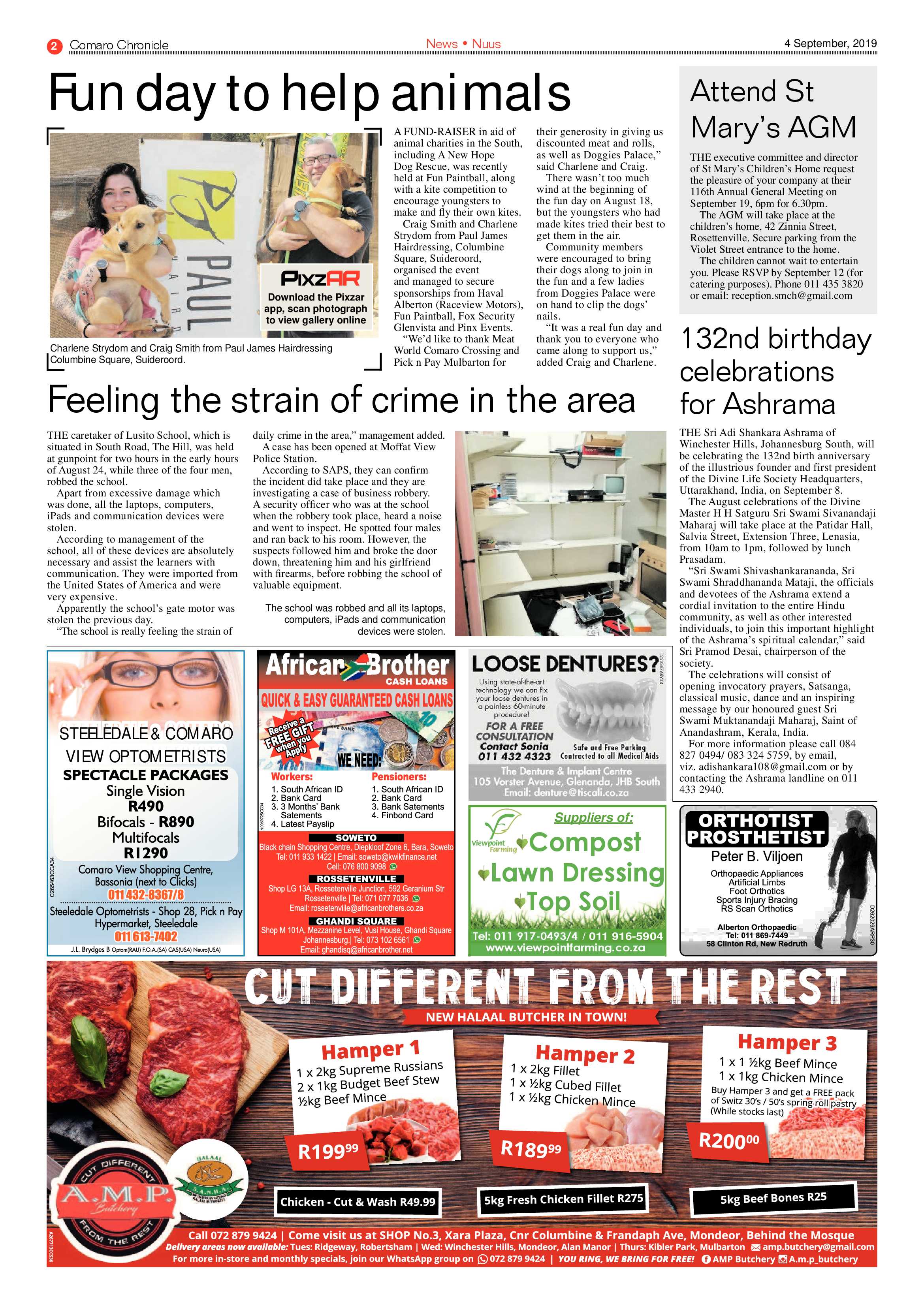 Comaro Chronicle 04 September 2019 page 2
