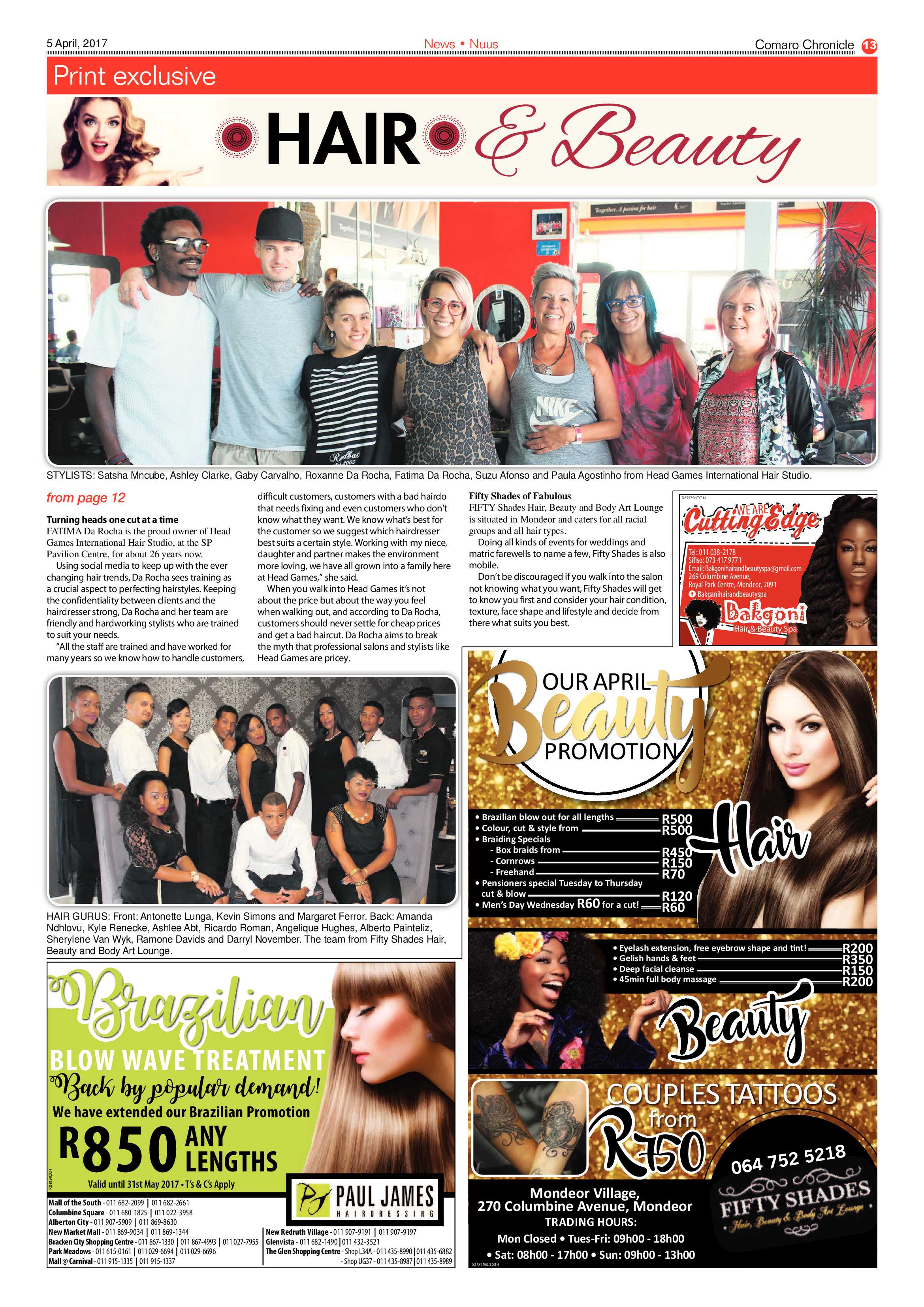 Comaro Chronicle 05 April 2017 page 13