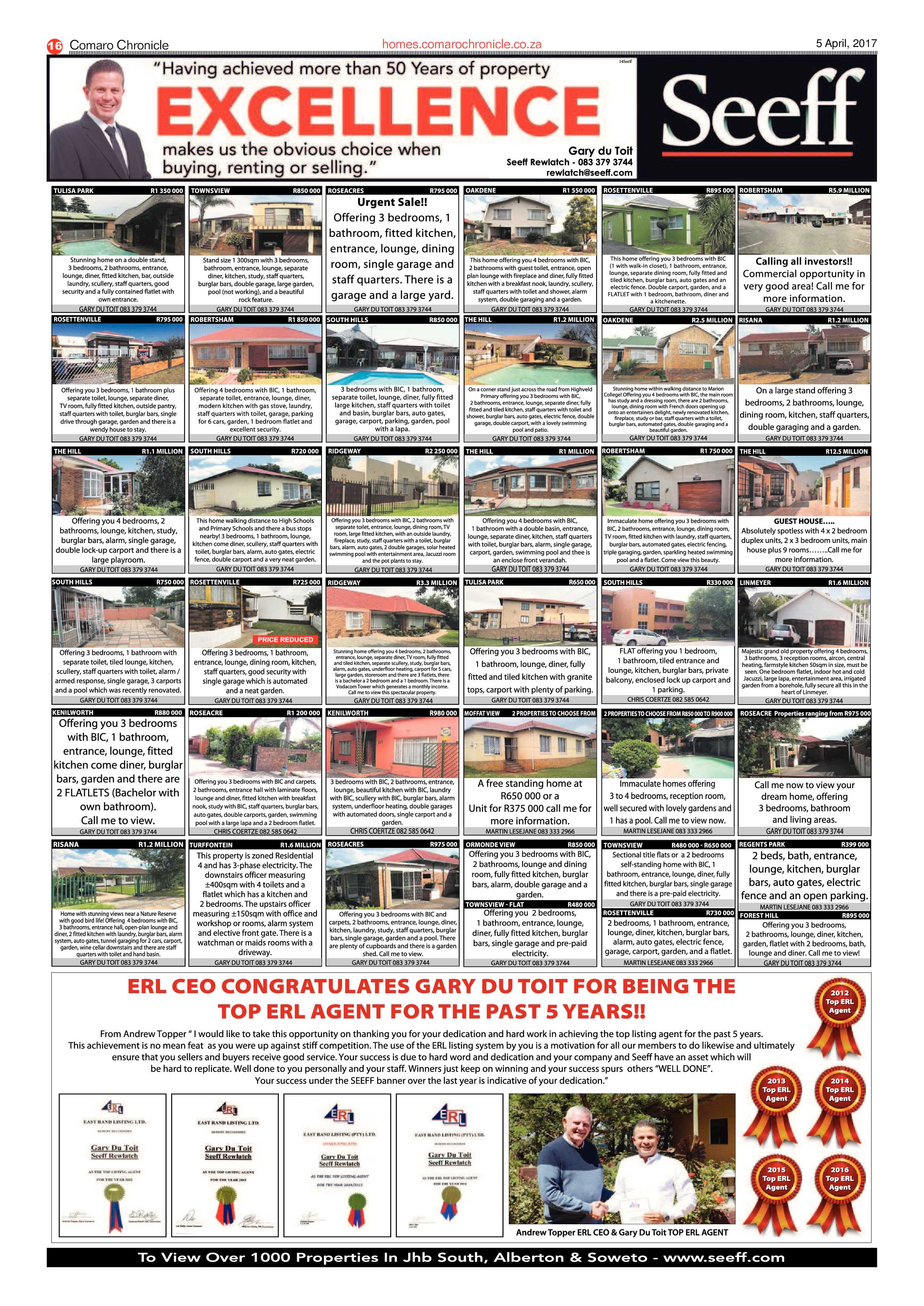 Comaro Chronicle 05 April 2017 page 16