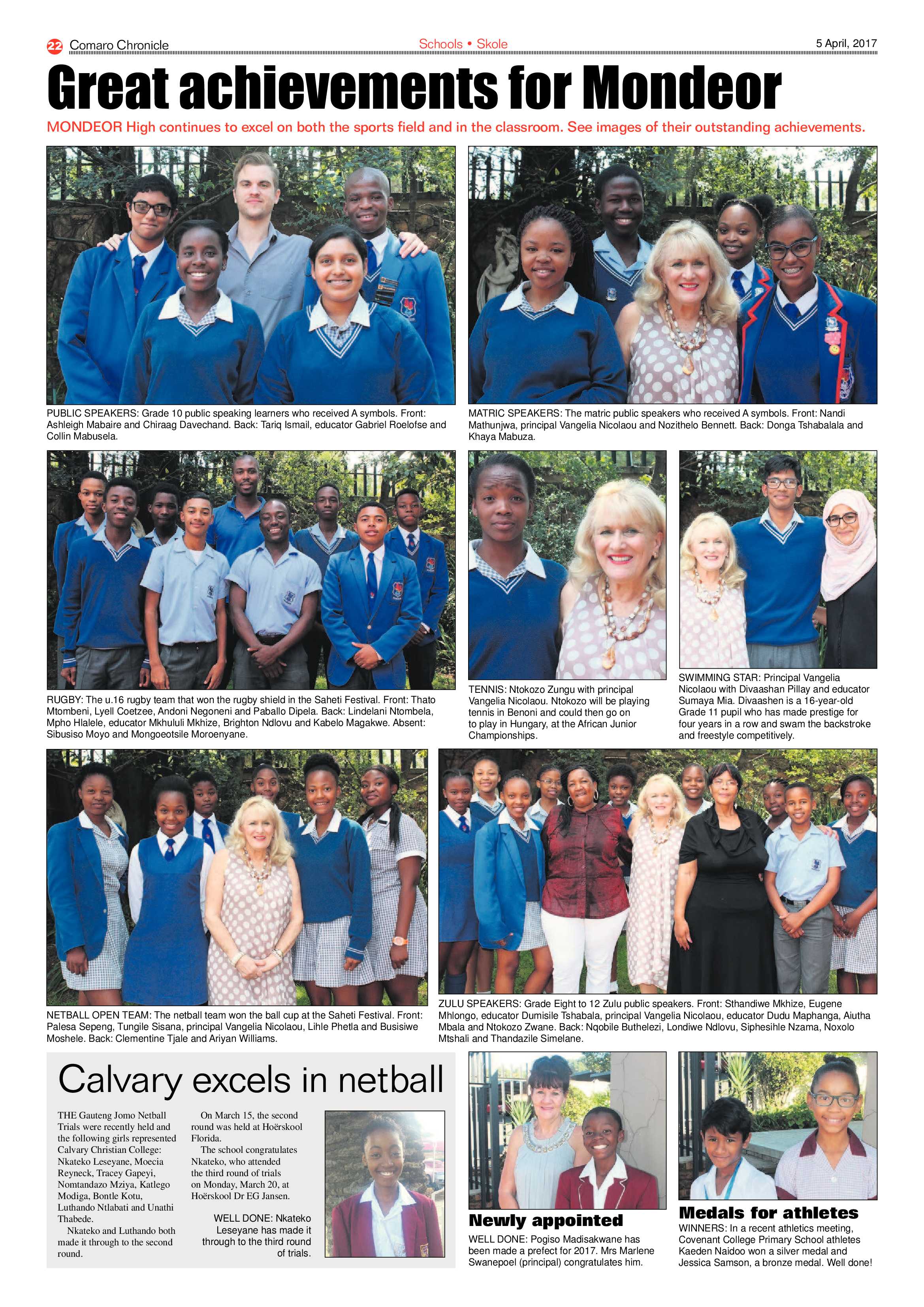 Comaro Chronicle 05 April 2017 page 22
