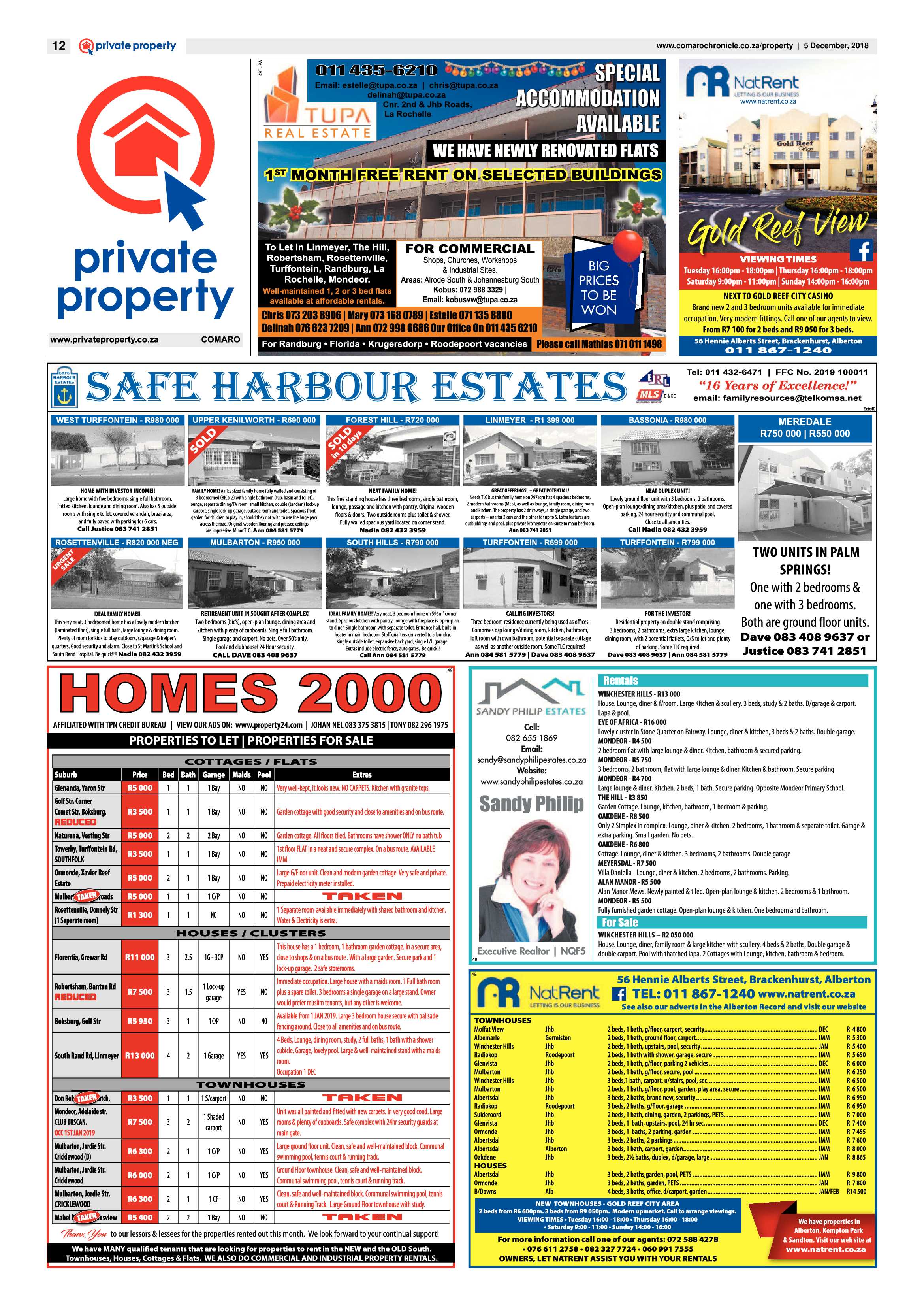 Comaro Chronicle 05 December 2018 page 12