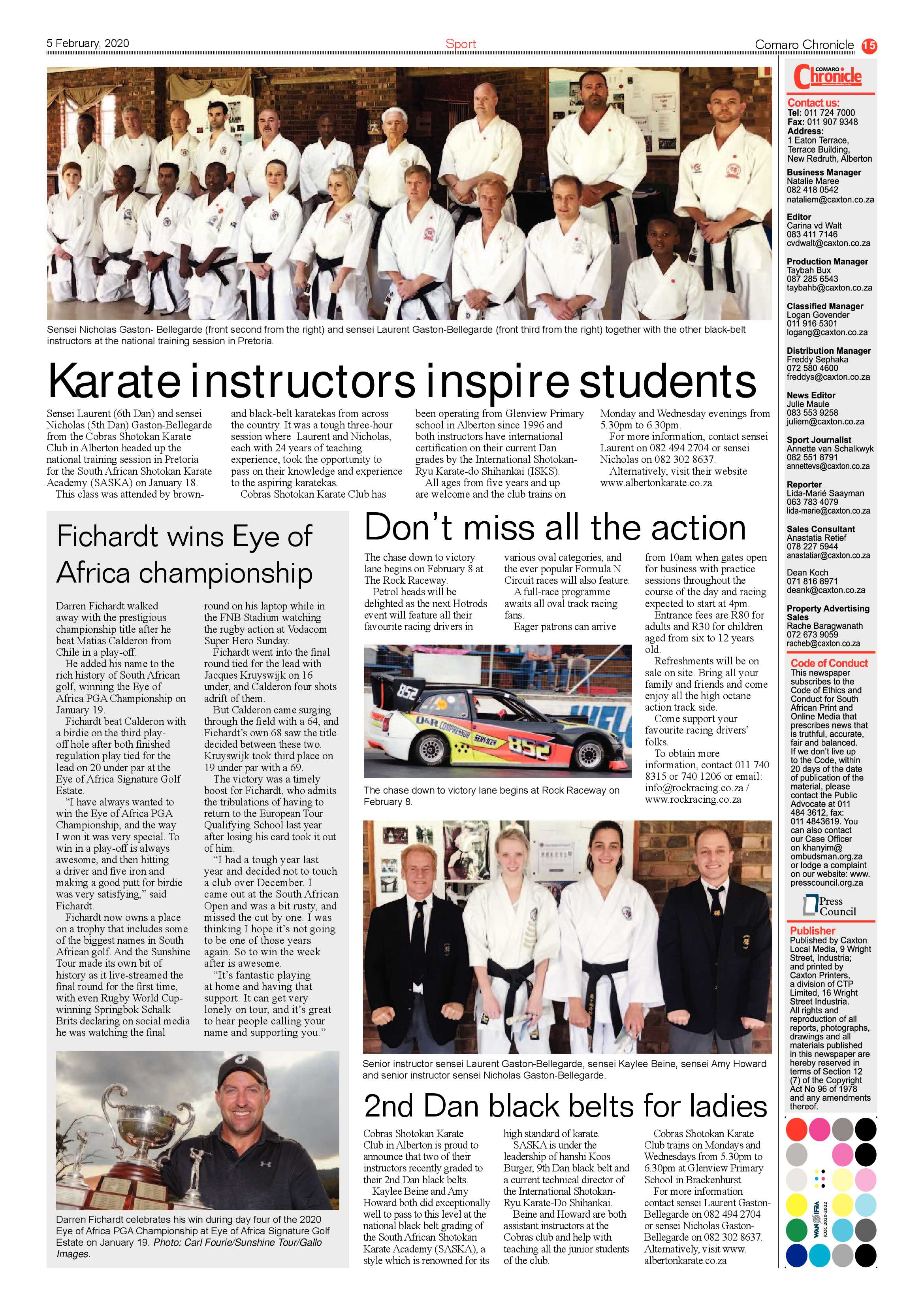 Comaro Chronicle 05 February 2020 page 15