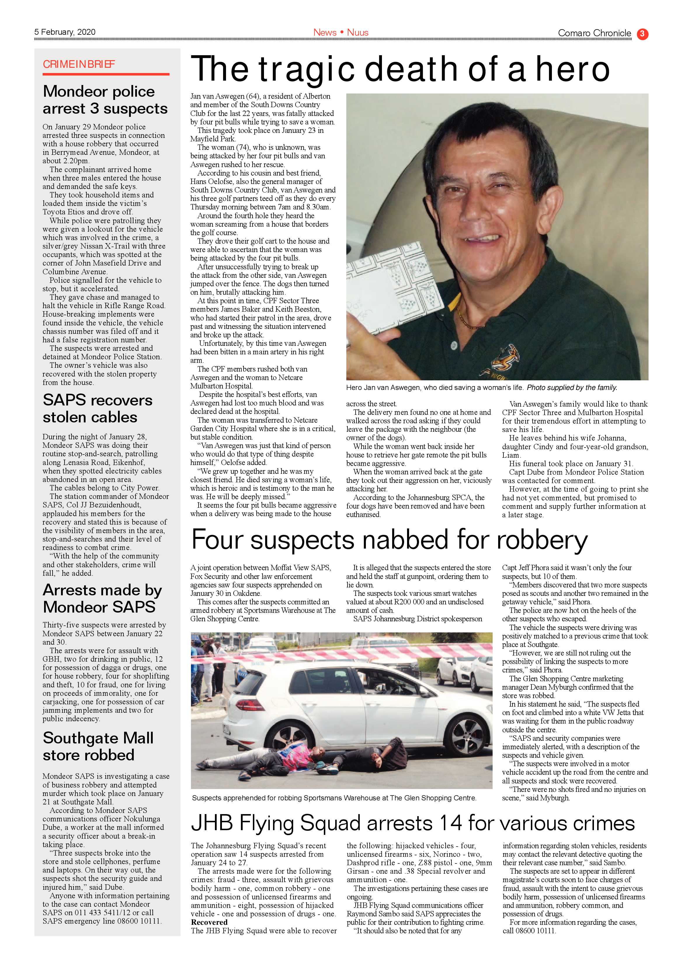 Comaro Chronicle 05 February 2020 page 3