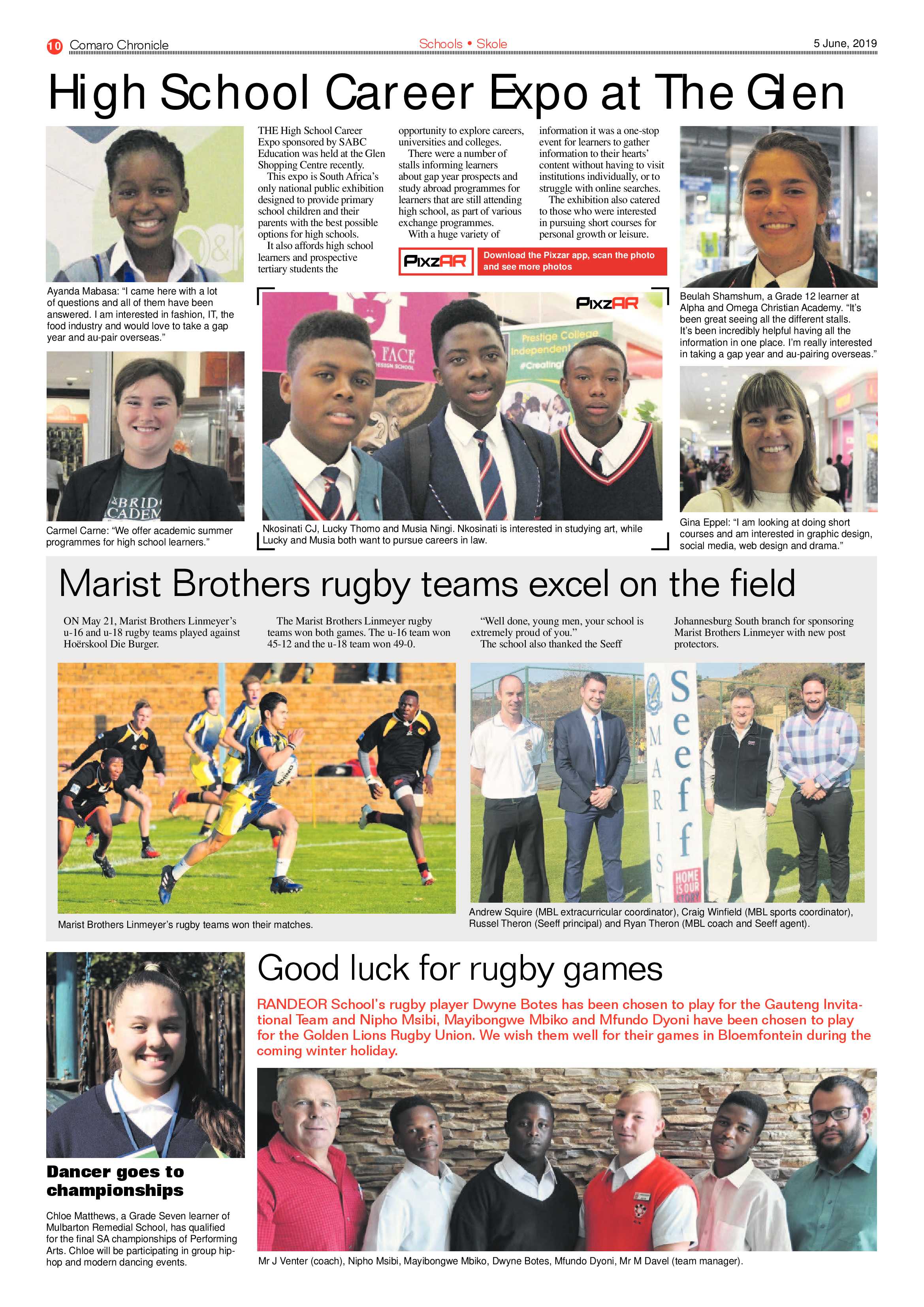Comaro Chronicle 05 June 2019 page 10