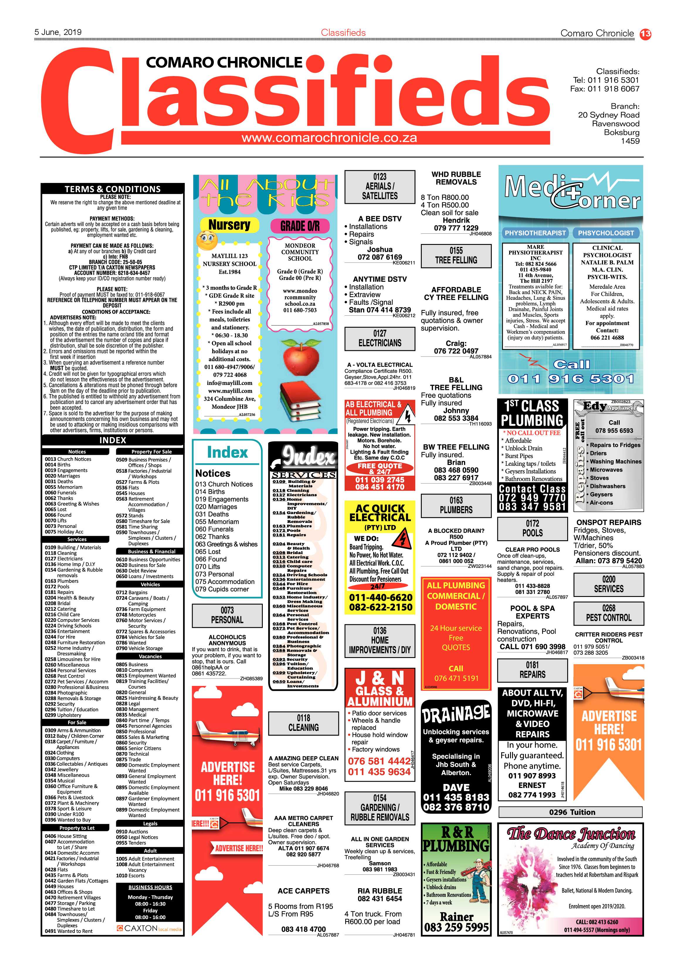 Comaro Chronicle 05 June 2019 page 13