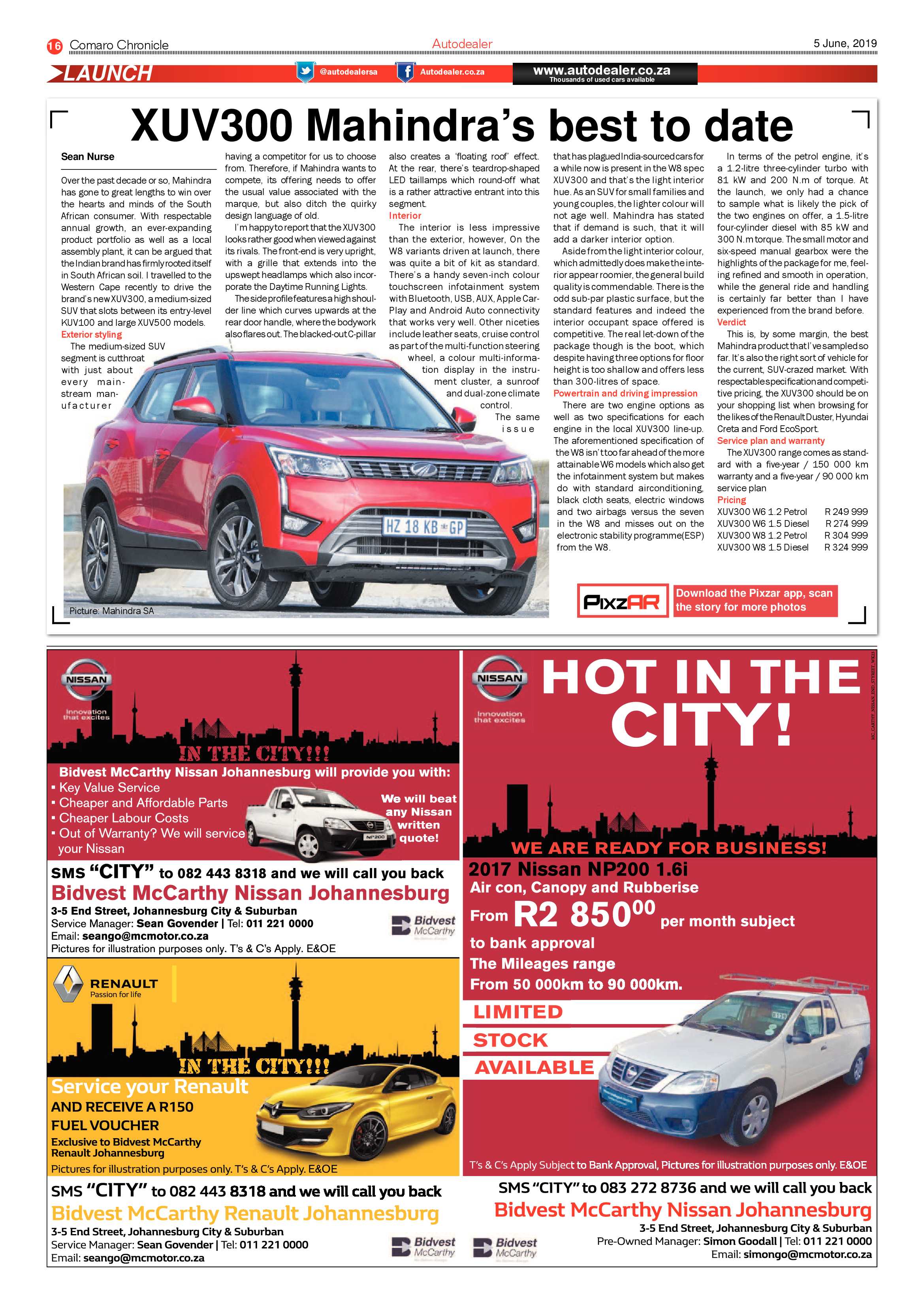 Comaro Chronicle 05 June 2019 page 16