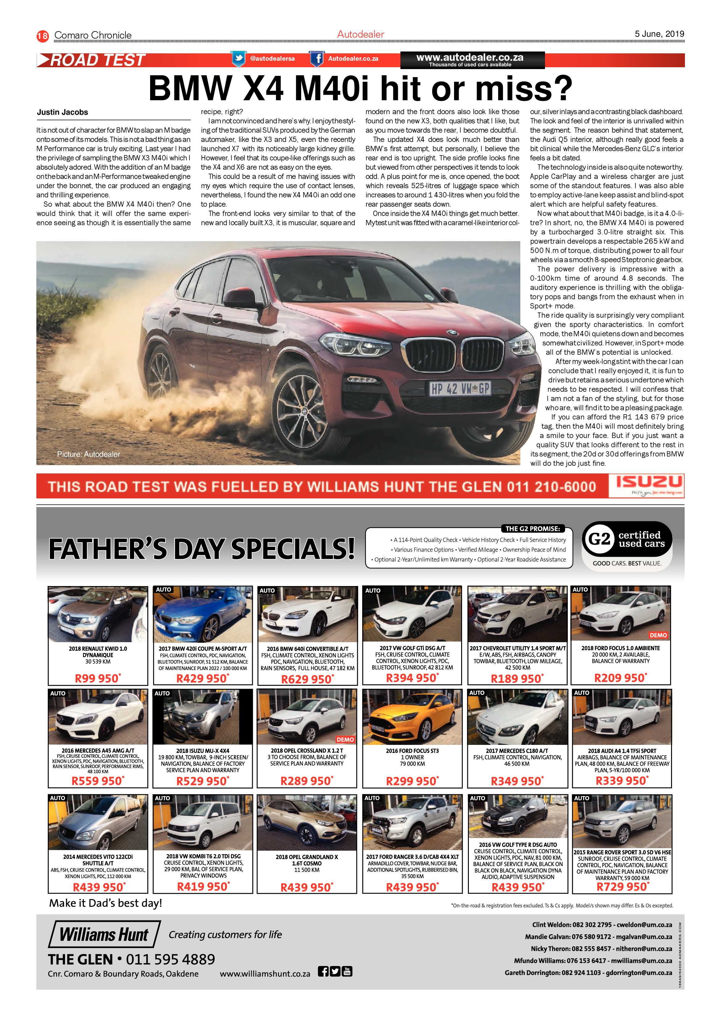 Comaro Chronicle 05 June 2019 page 18