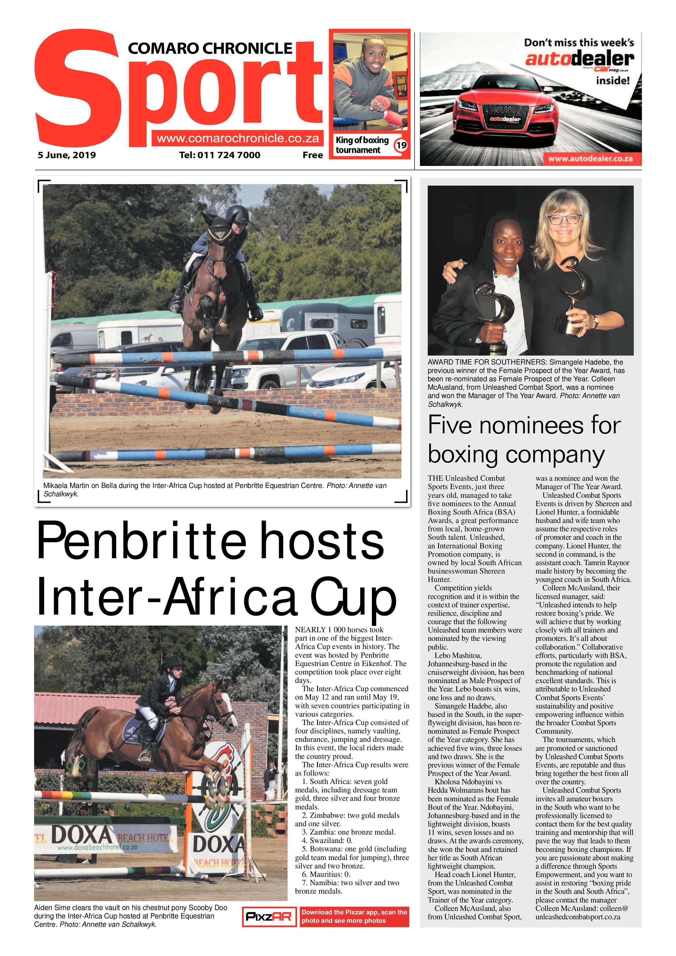 Comaro Chronicle 05 June 2019 page 20