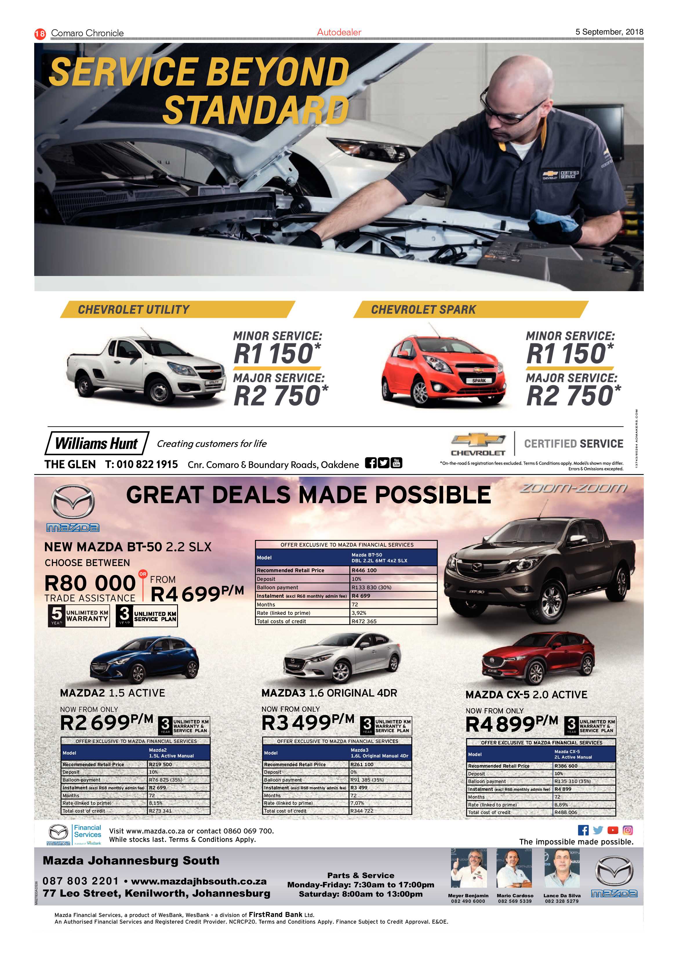 Comaro Chronicle 05 September 2018 page 18
