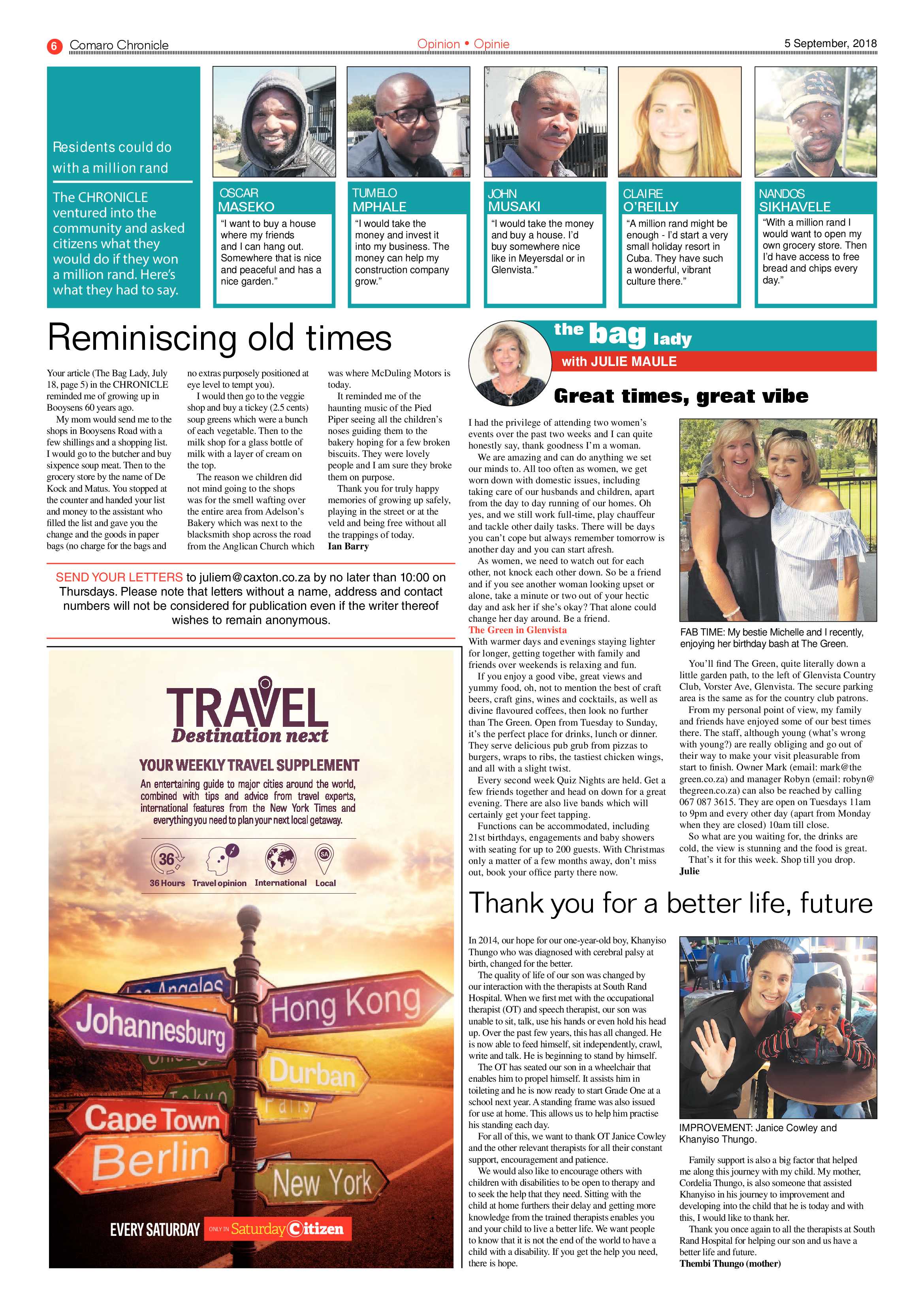 Comaro Chronicle 05 September 2018 page 6