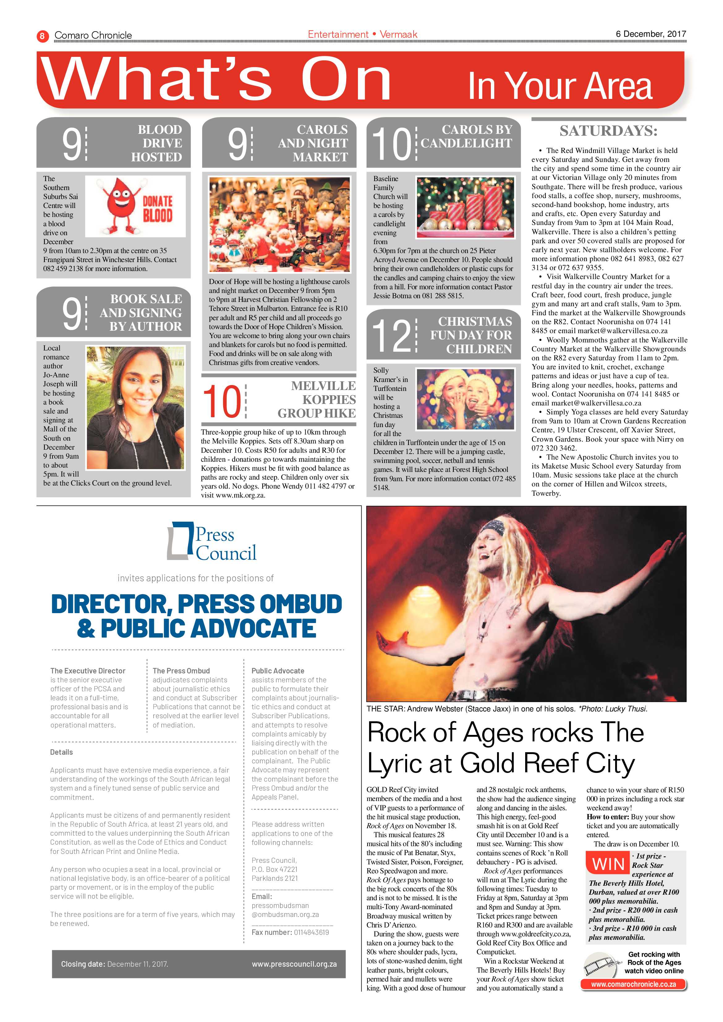 Comaro Chronicle 06 December 2017 page 8