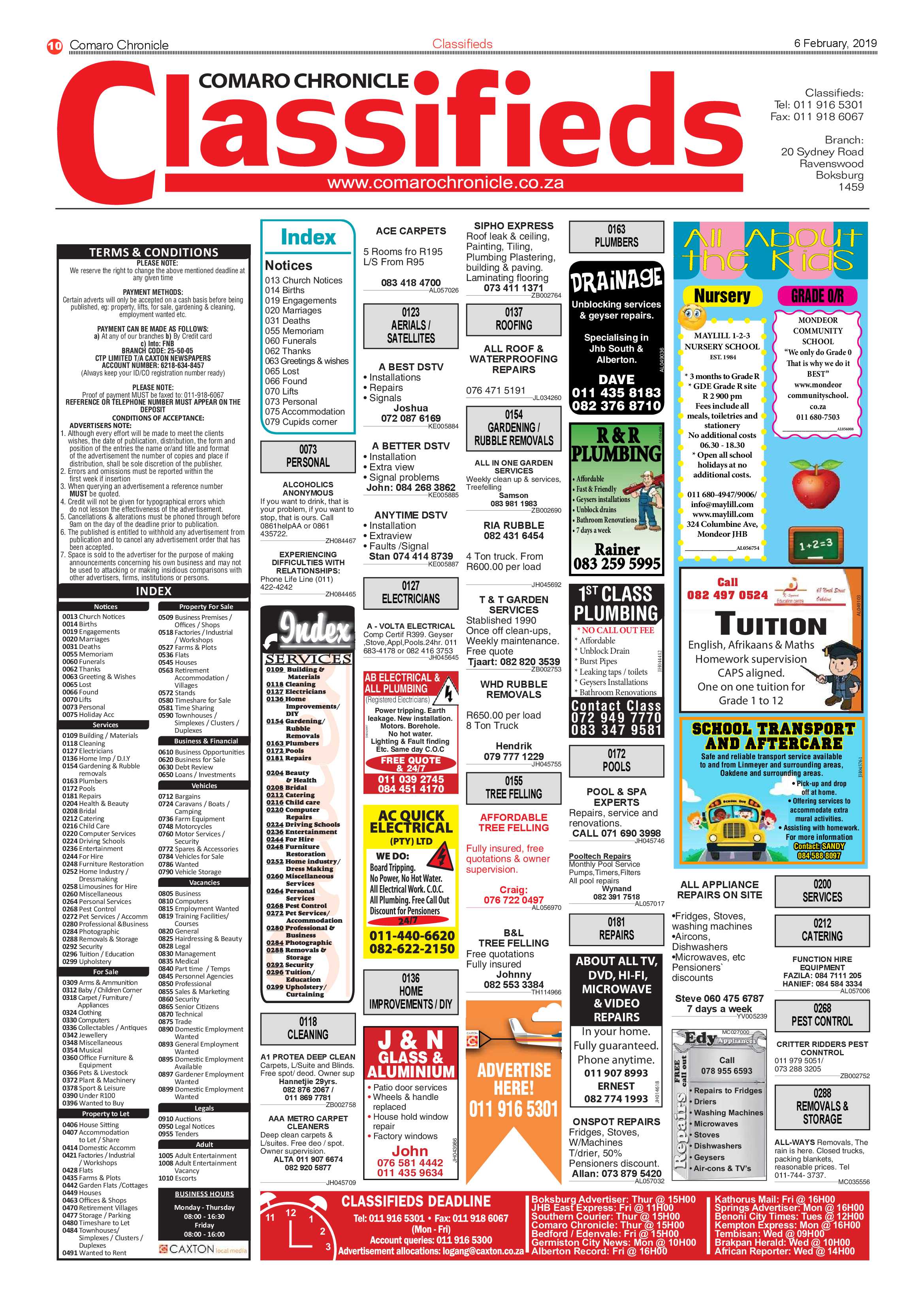Comaro Chronicle 06 February 2019 page 10