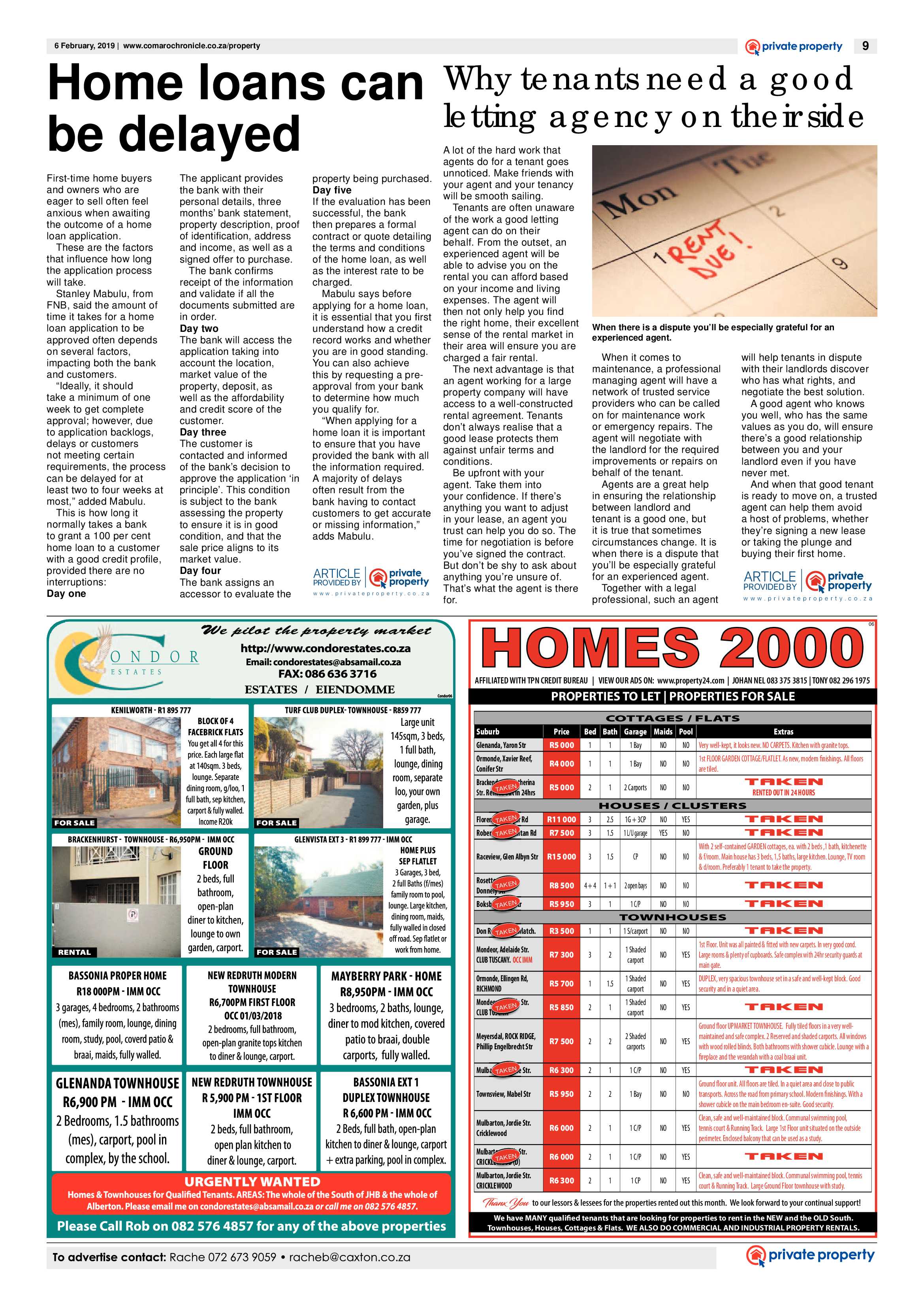 Comaro Chronicle 06 February 2019 page 9