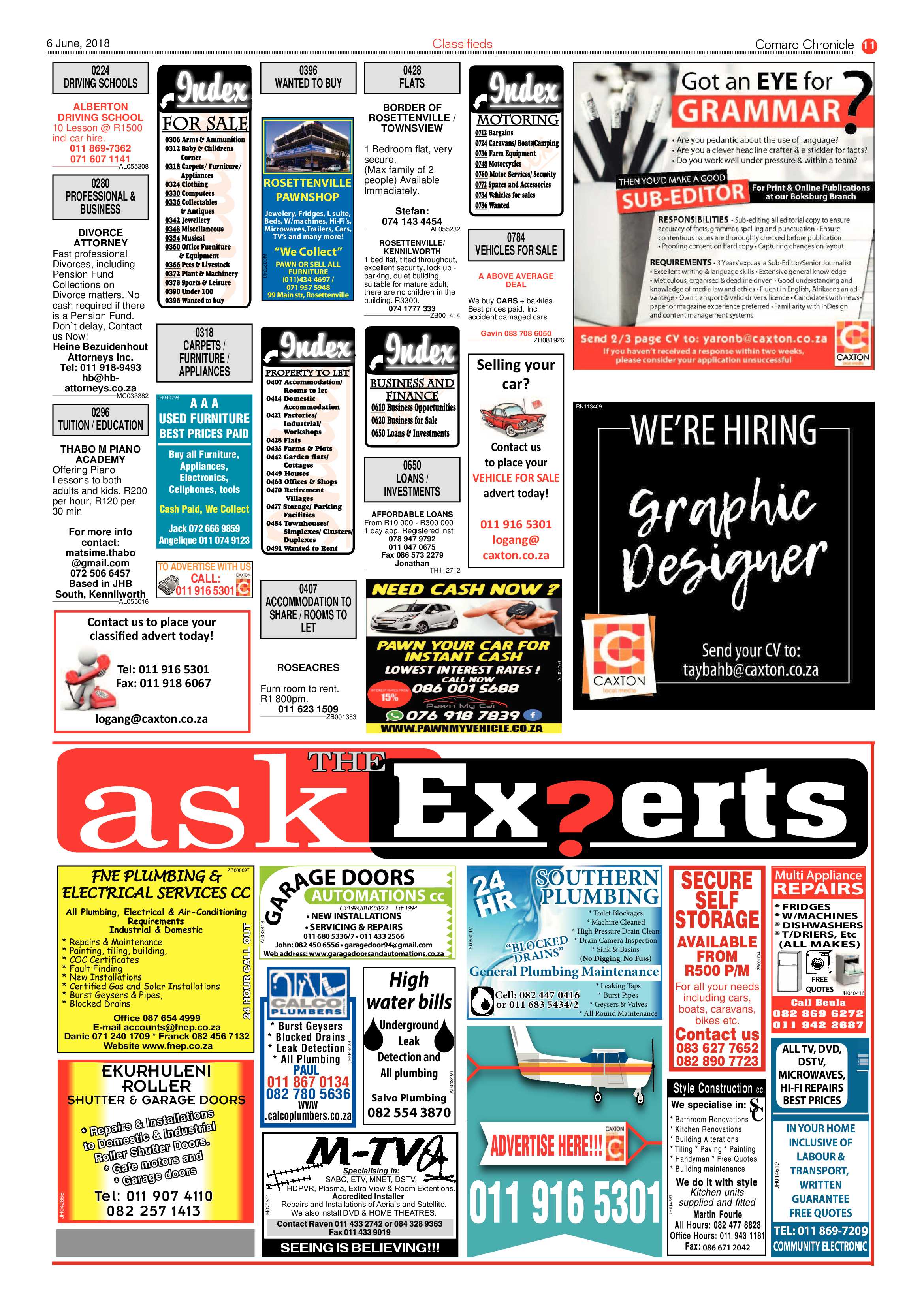 Comaro Chronicle 06 June 2018 page 13