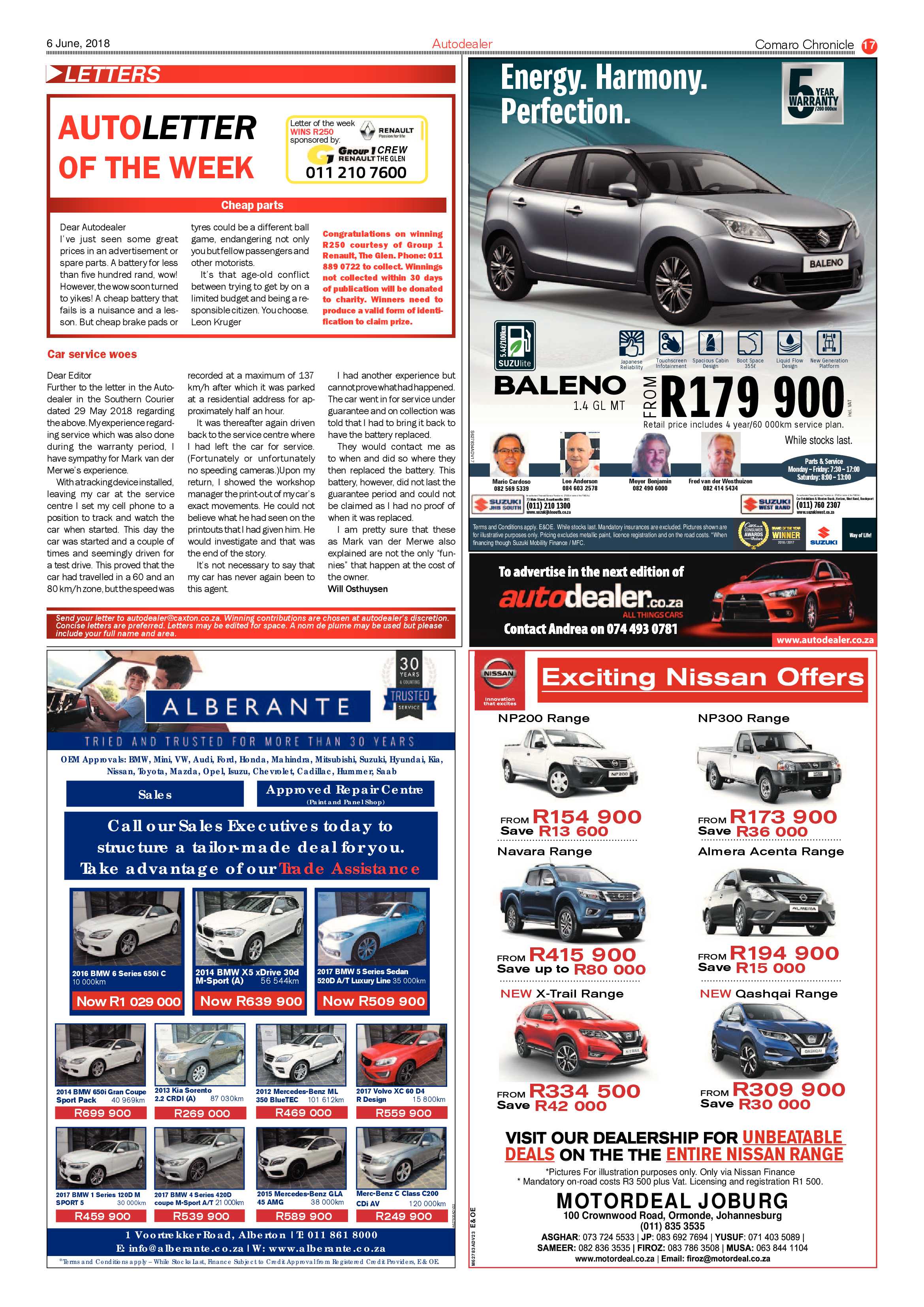 Comaro Chronicle 06 June 2018 page 19