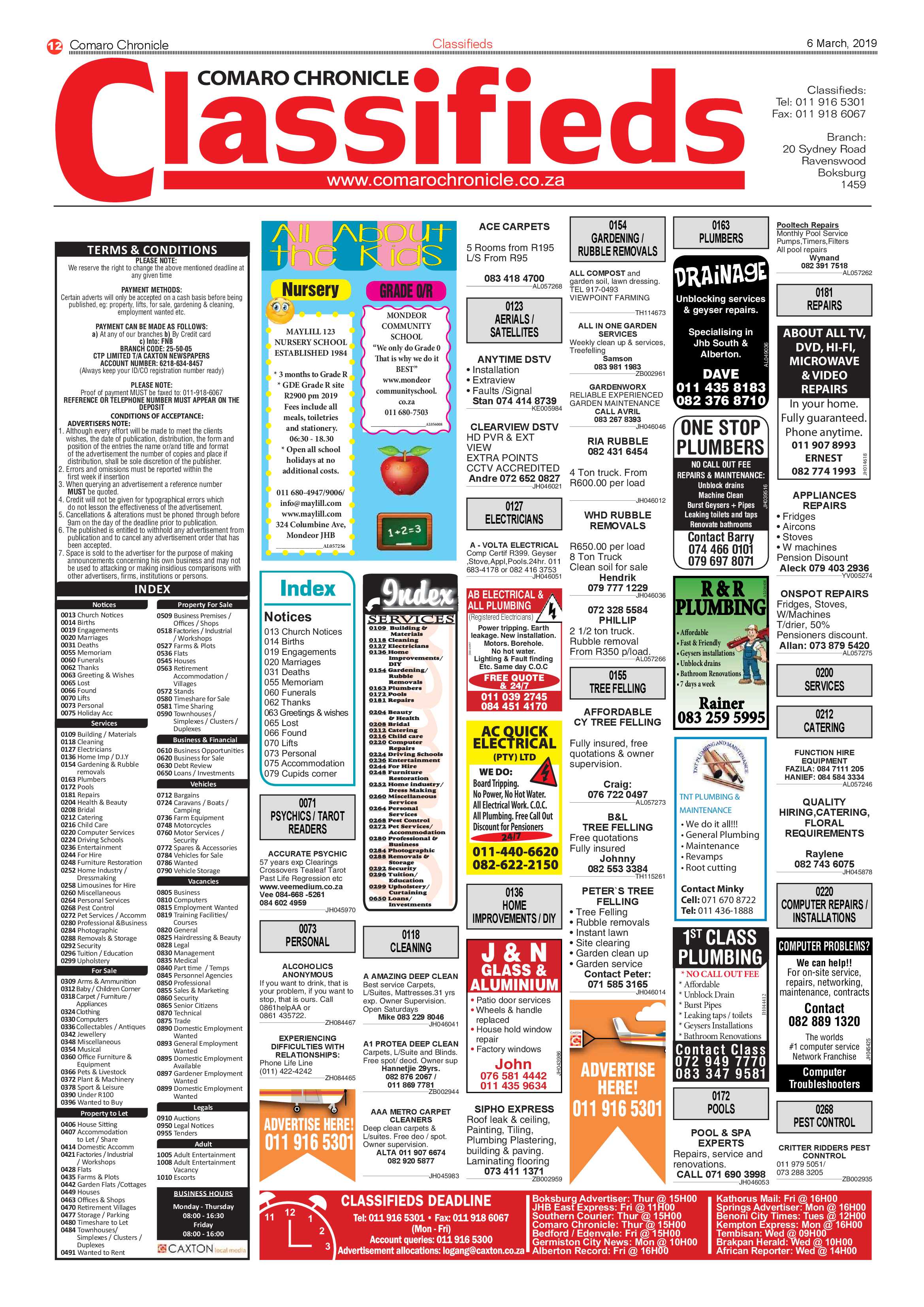 Comaro Chronicle 06 March 2019 page 12
