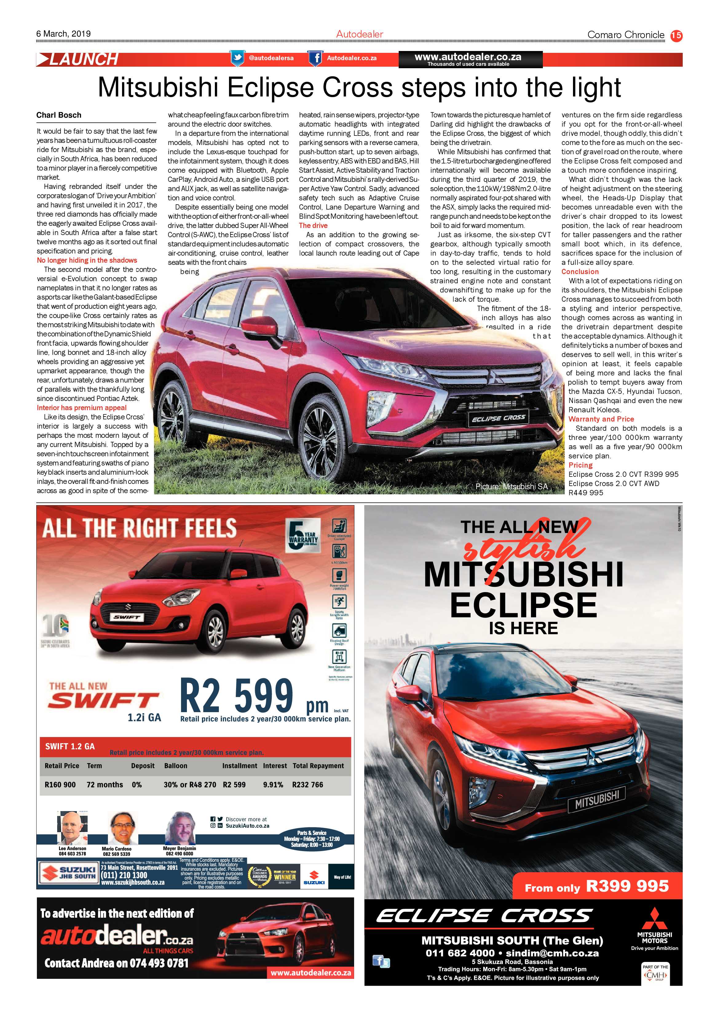 Comaro Chronicle 06 March 2019 page 15
