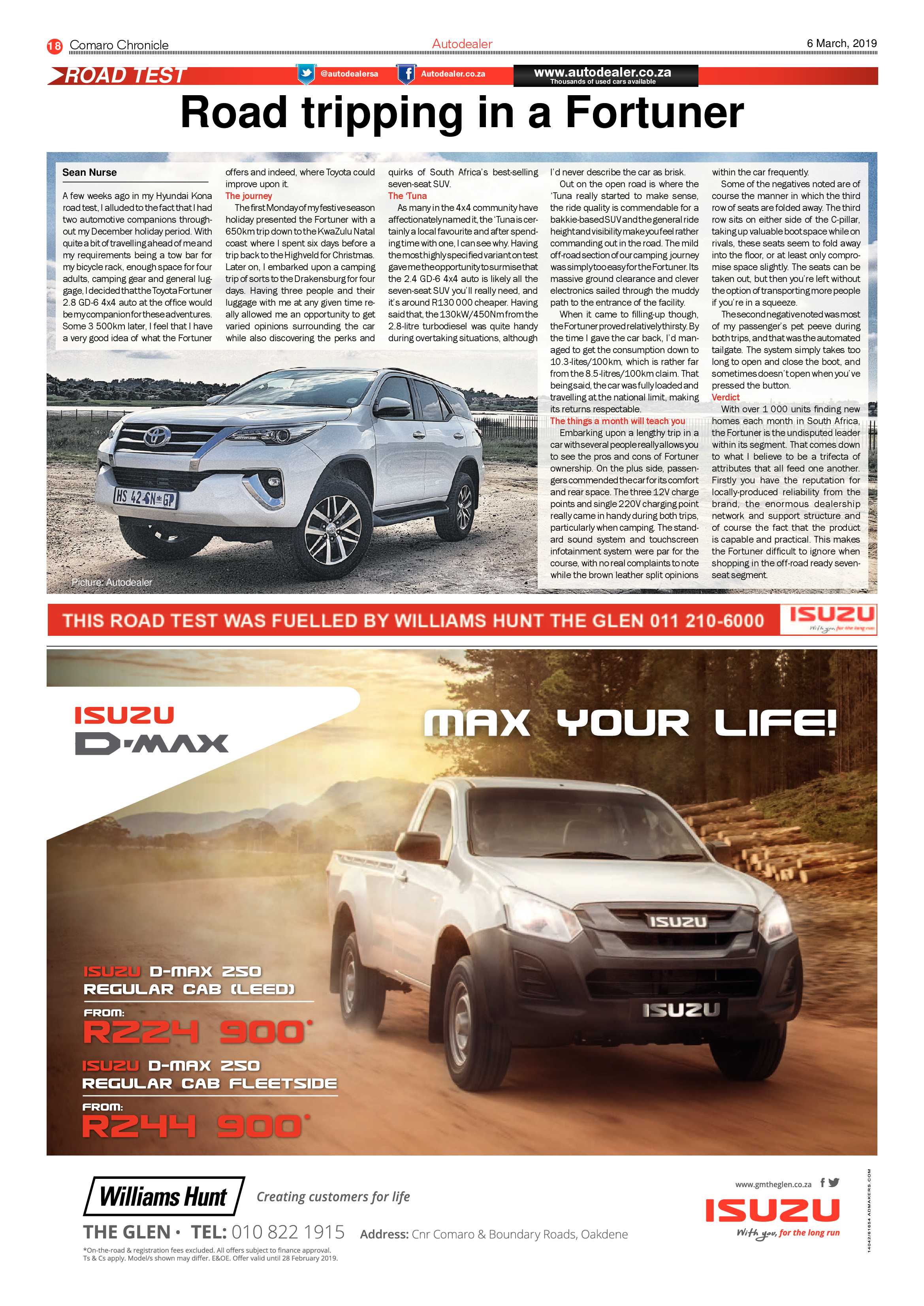 Comaro Chronicle 06 March 2019 page 18