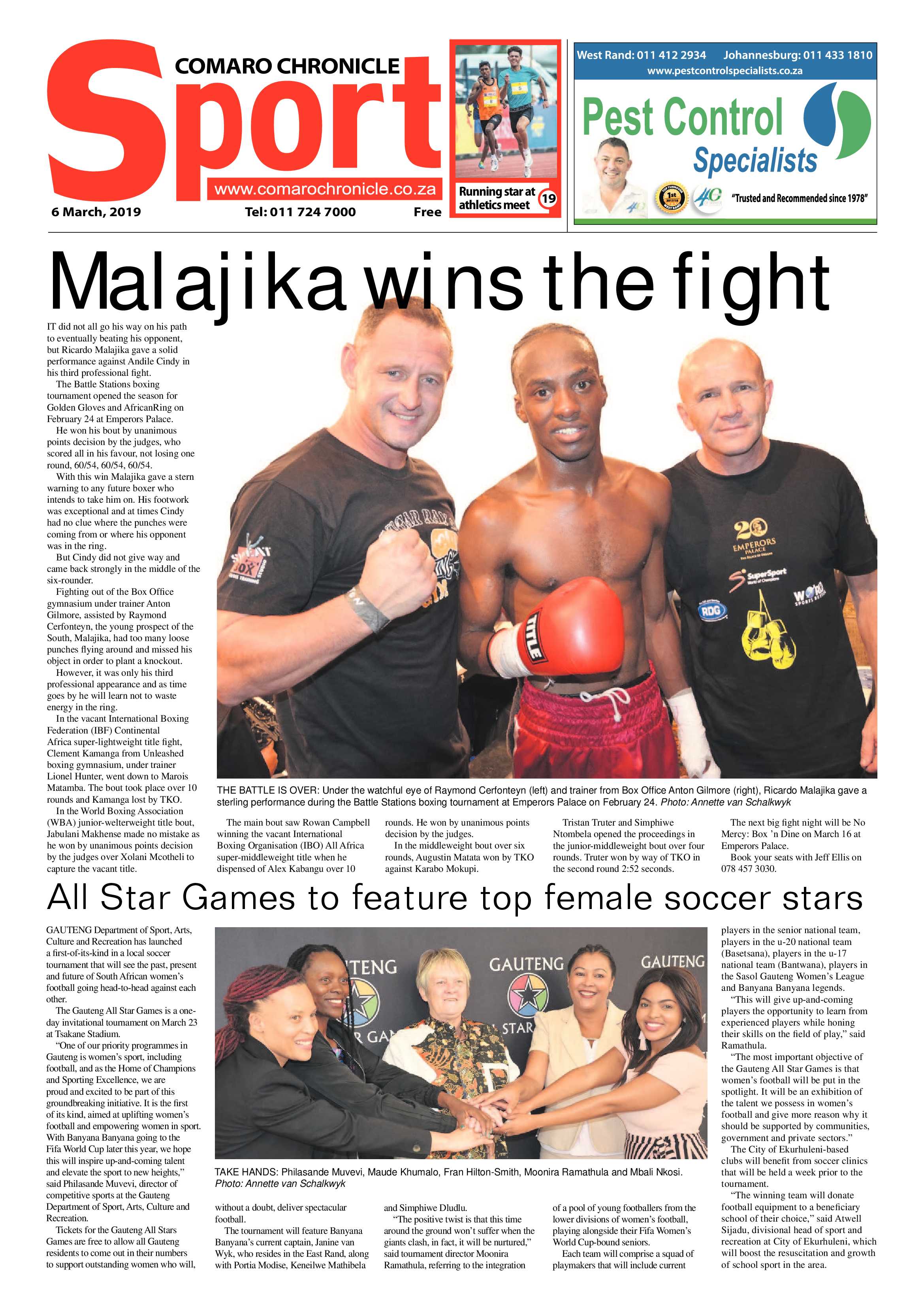 Comaro Chronicle 06 March 2019 page 20