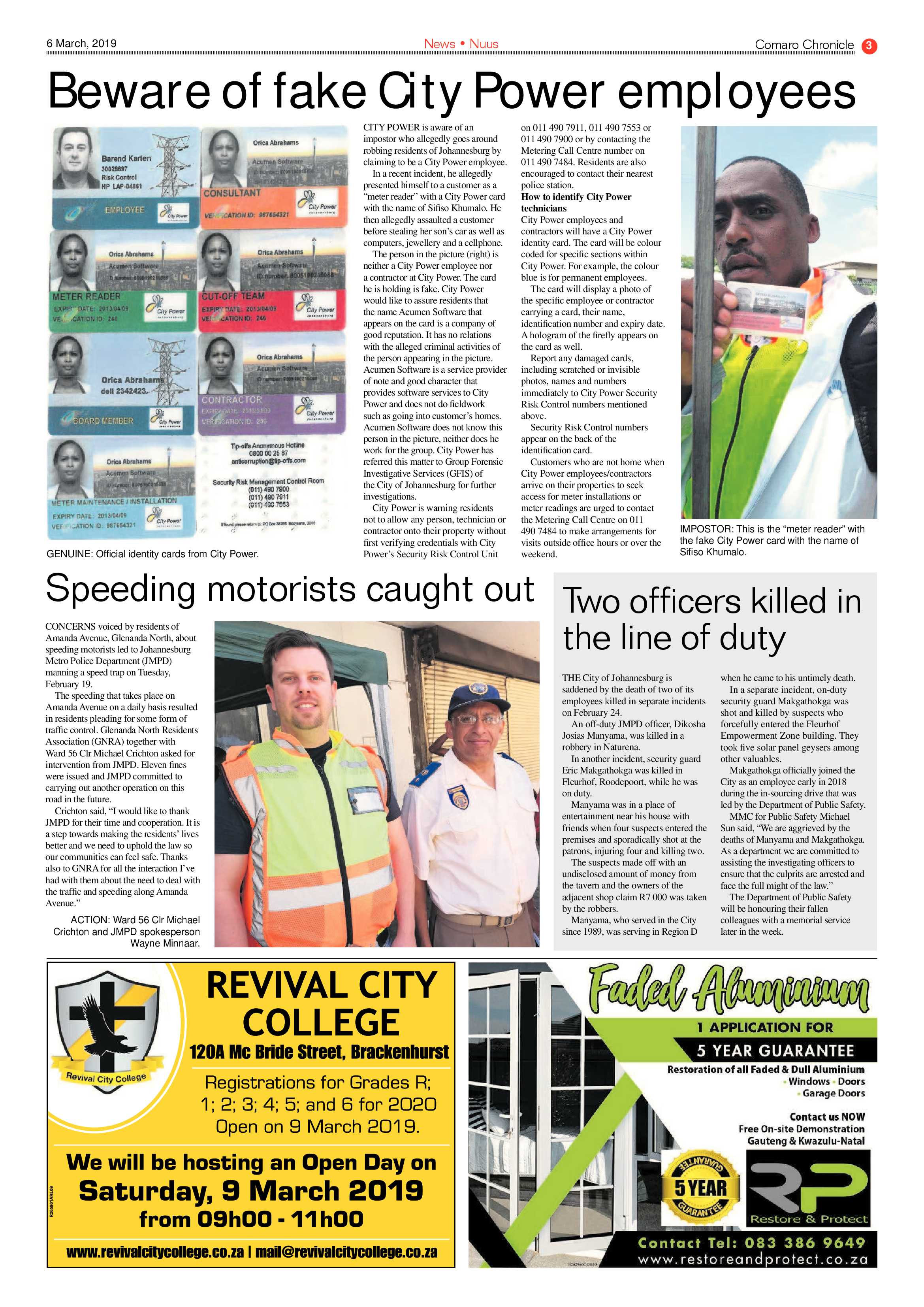 Comaro Chronicle 06 March 2019 page 3