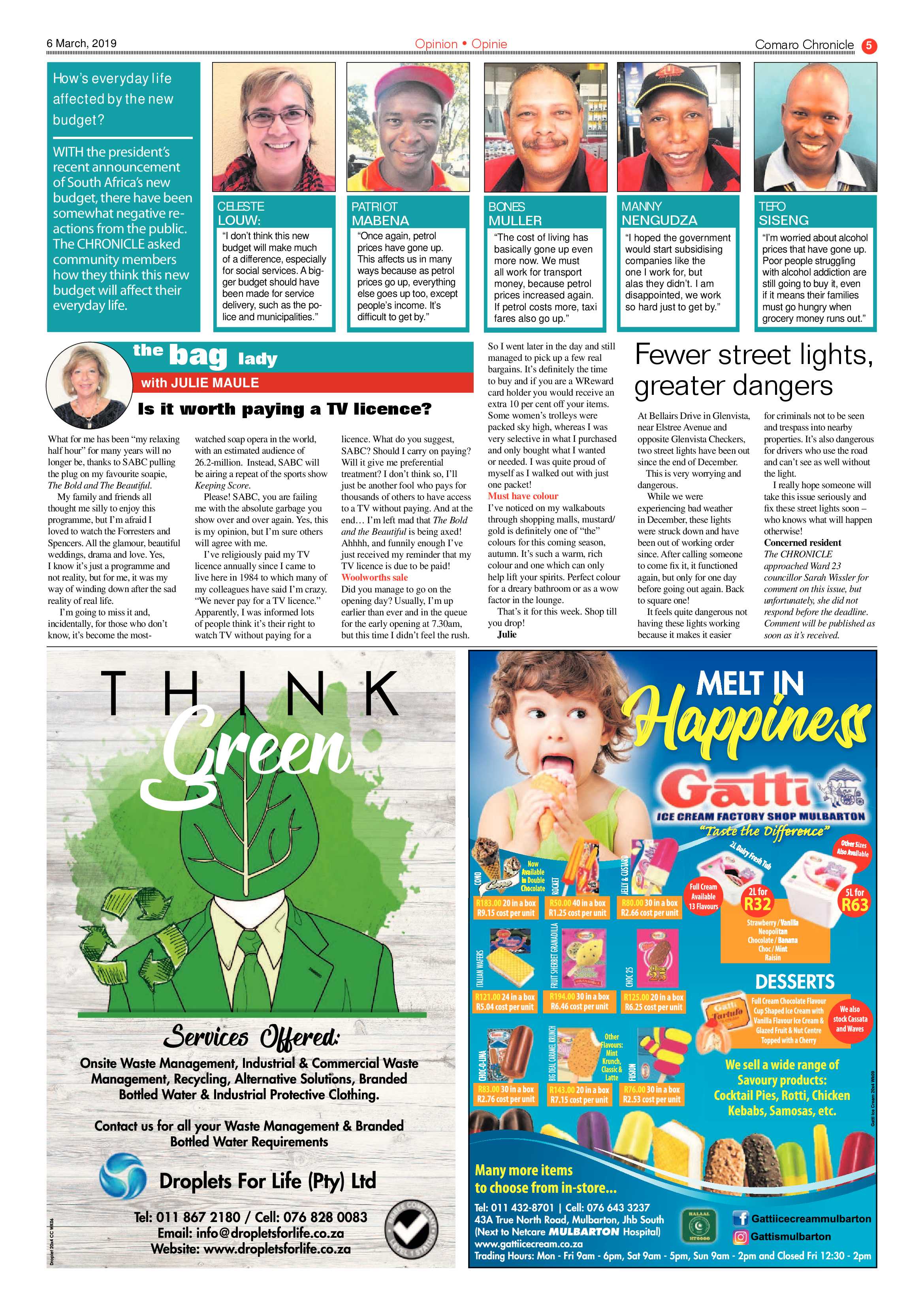 Comaro Chronicle 06 March 2019 page 5