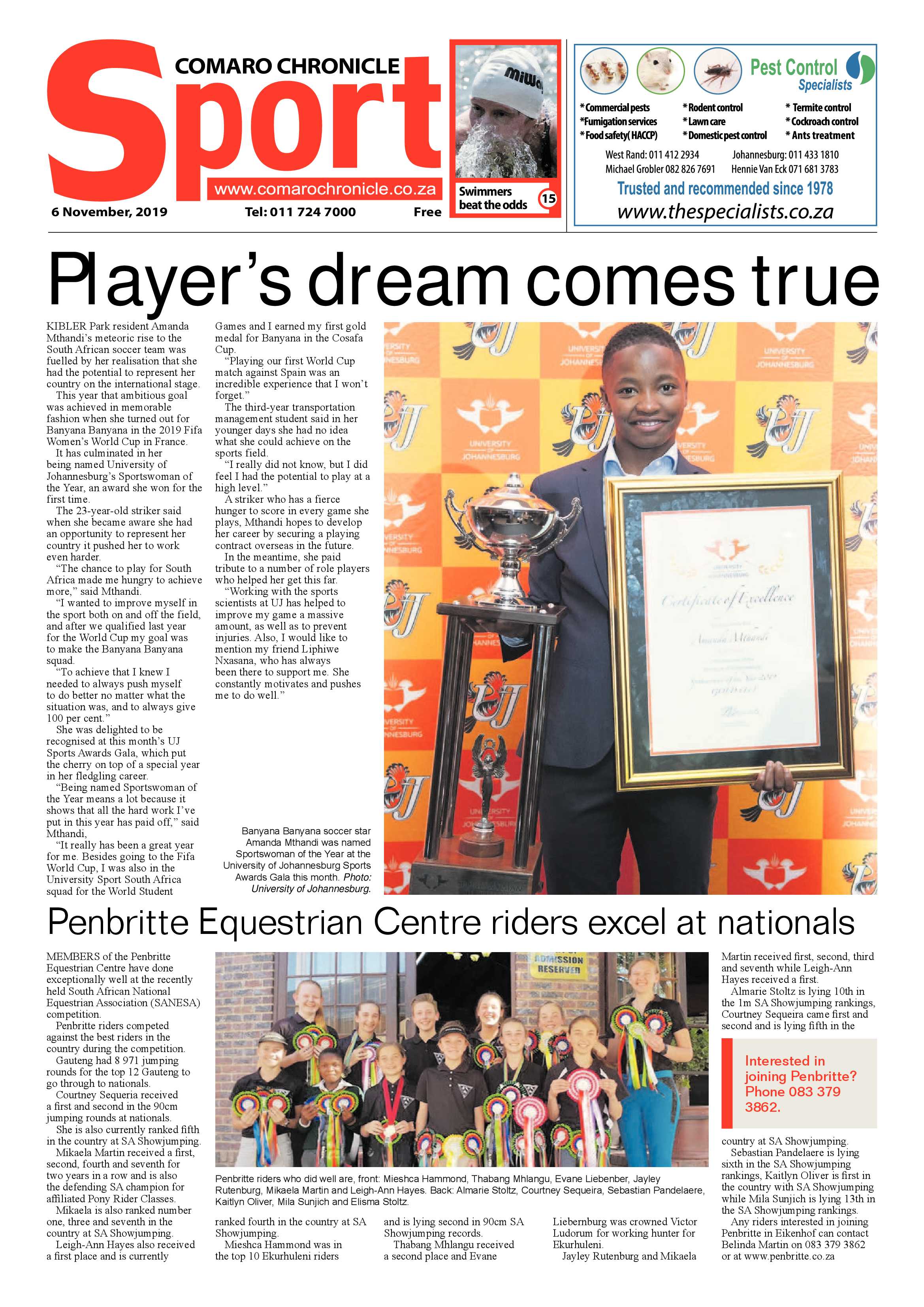 Comaro Chronicle 06 November 2019 page 16
