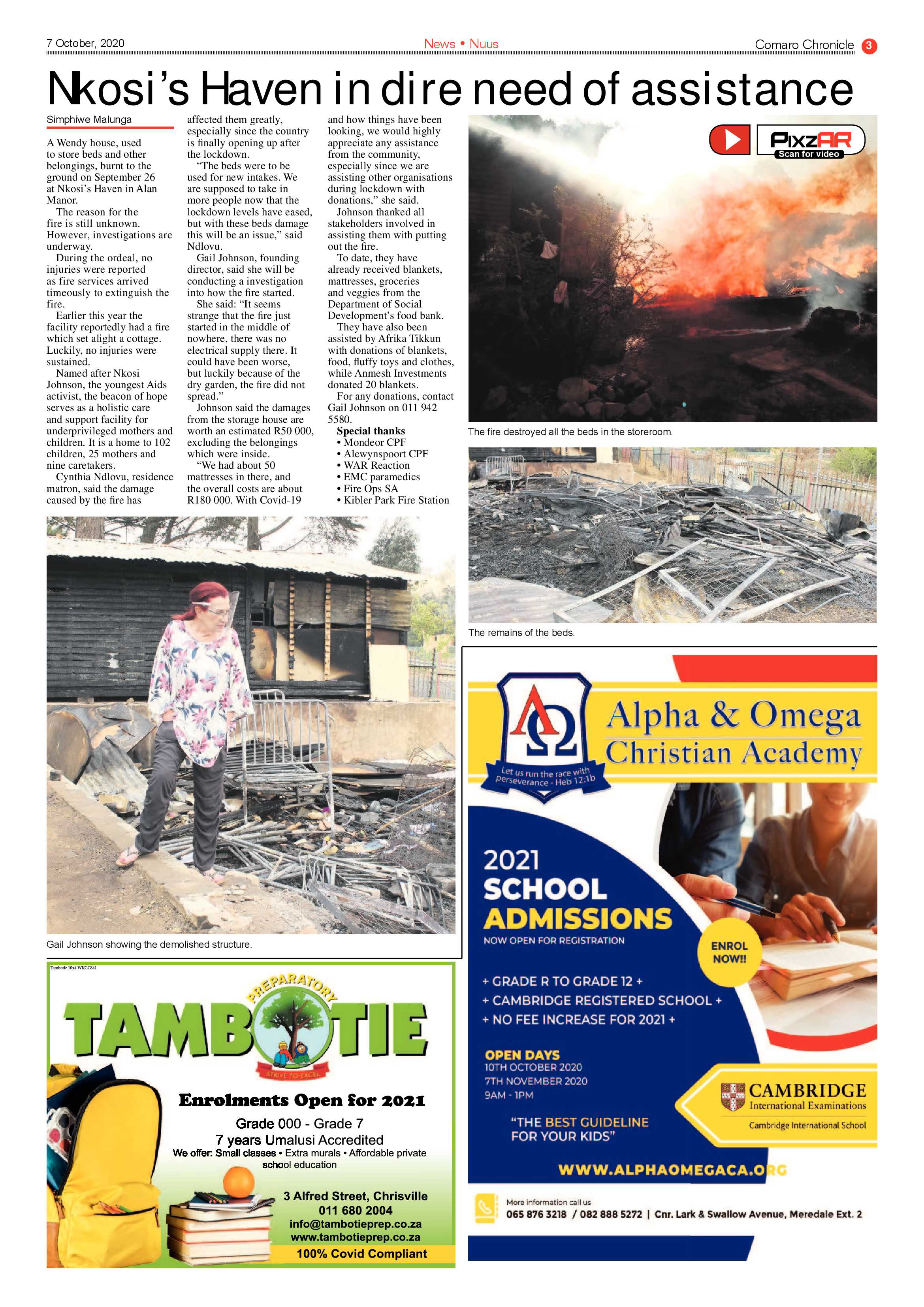 Comaro Chronicle 07 October 2020 page 3