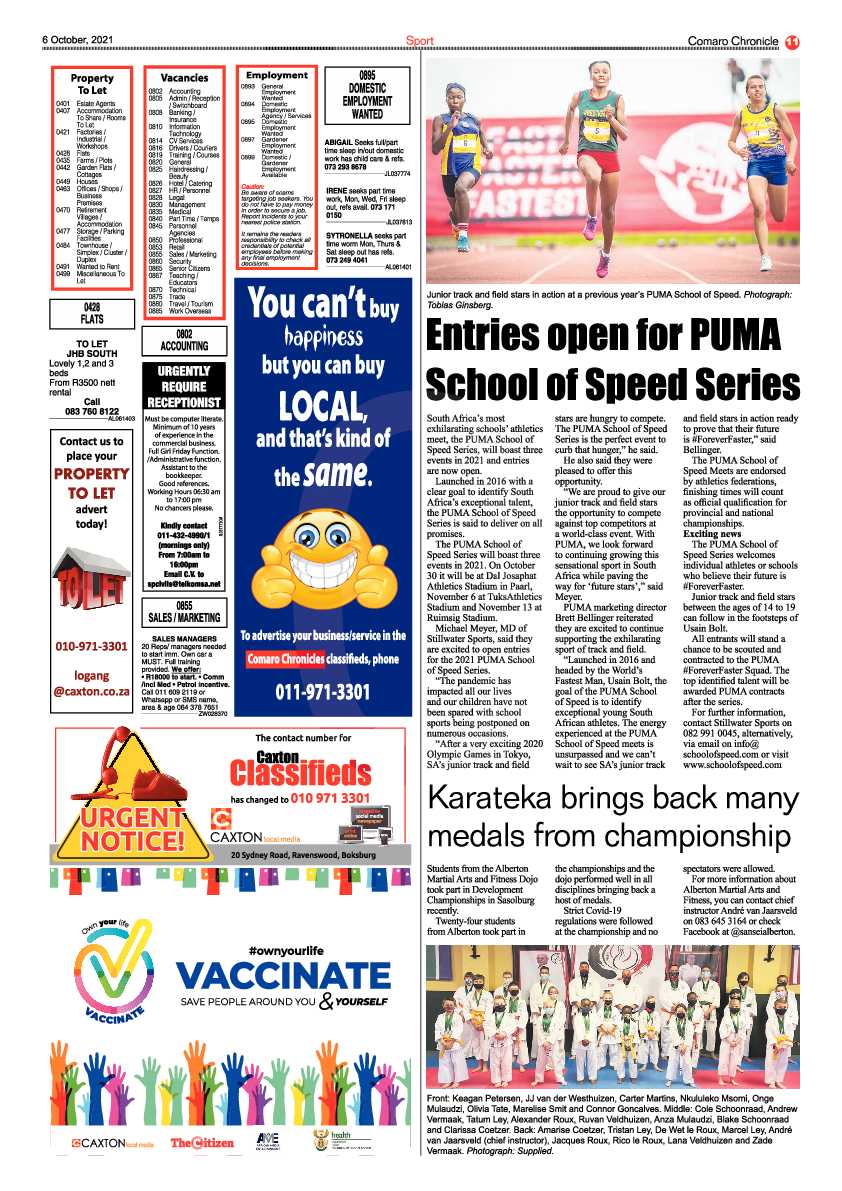 Comaro Chronicle 06 October 2021 page 11