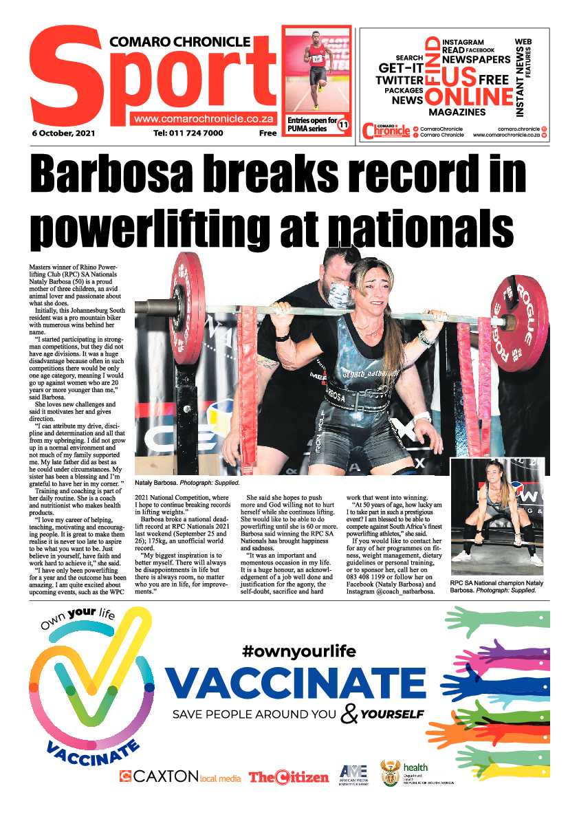 Comaro Chronicle 06 October 2021 page 12