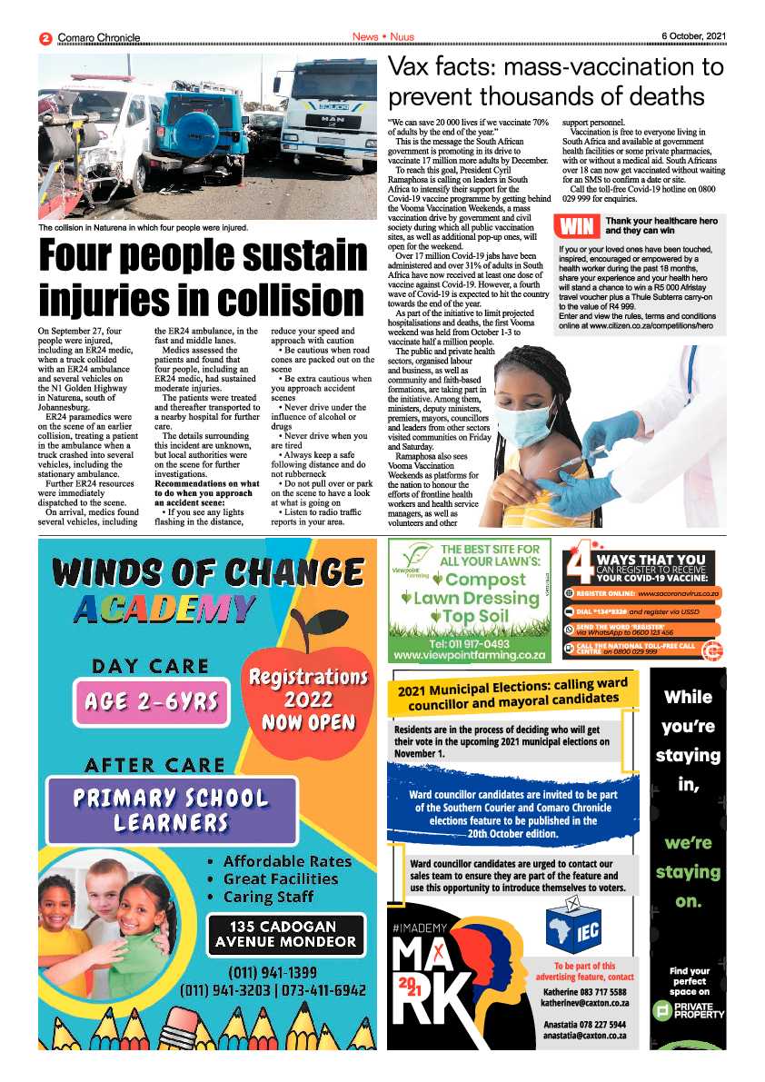Comaro Chronicle 06 October 2021 page 2