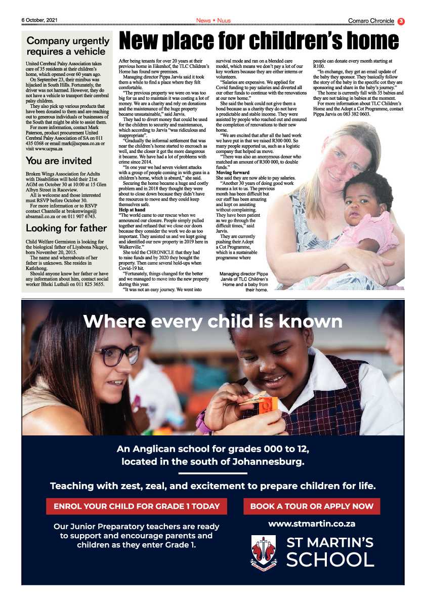 Comaro Chronicle 06 October 2021 page 3